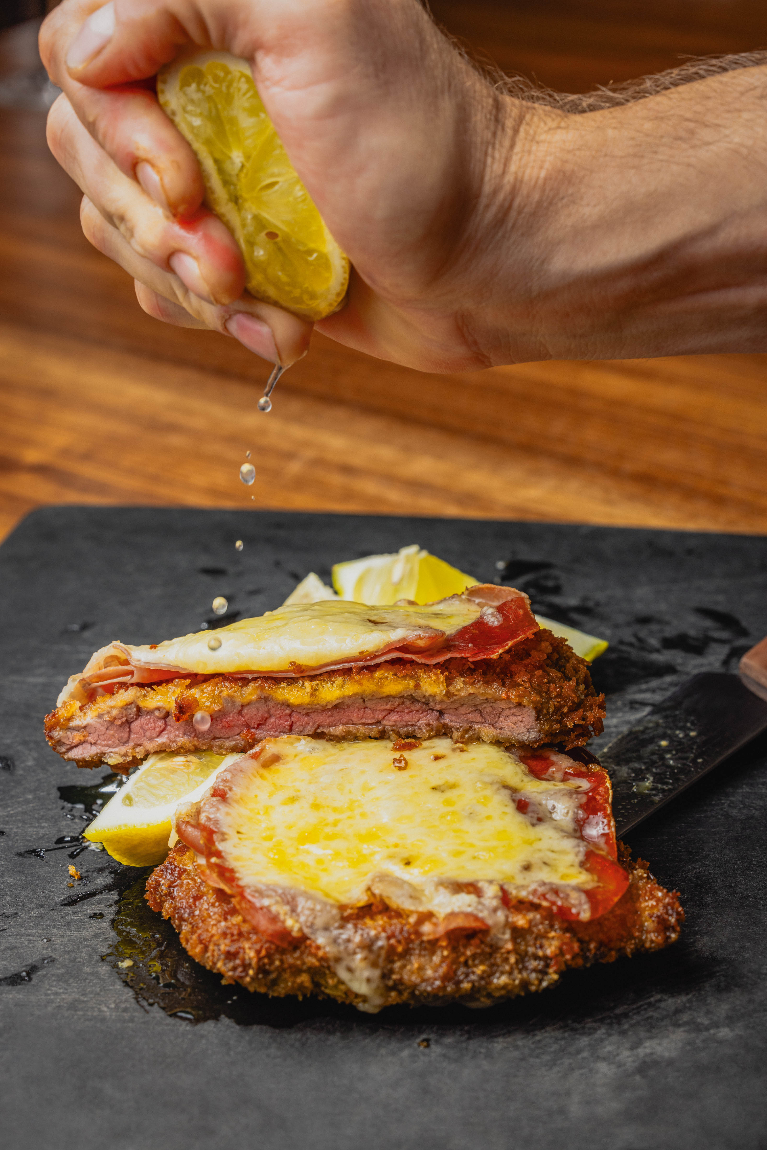 Umgekehrtes Rinds Cordon Bleu Rezept