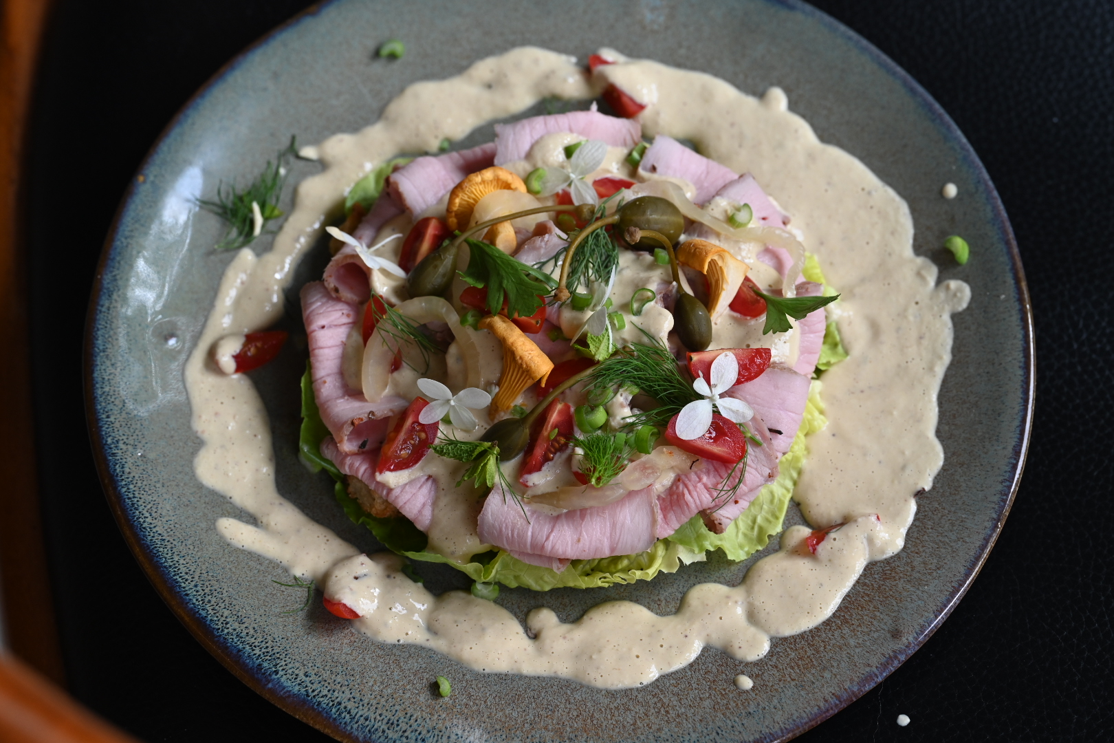 Schritt 3: Mein Vitello Tonnato anrichten