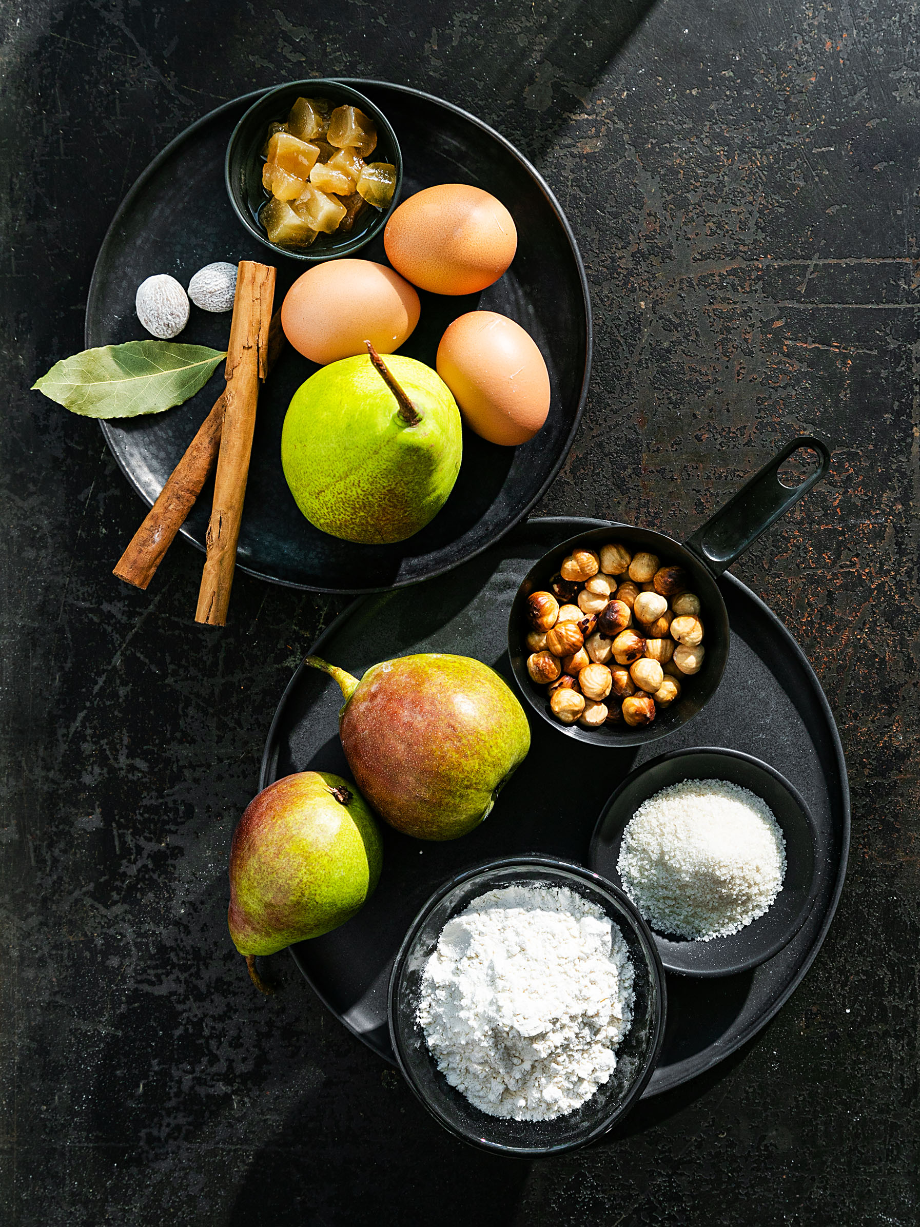 Birnen-Ingwer Haselnuss Kuchen Rezept 4