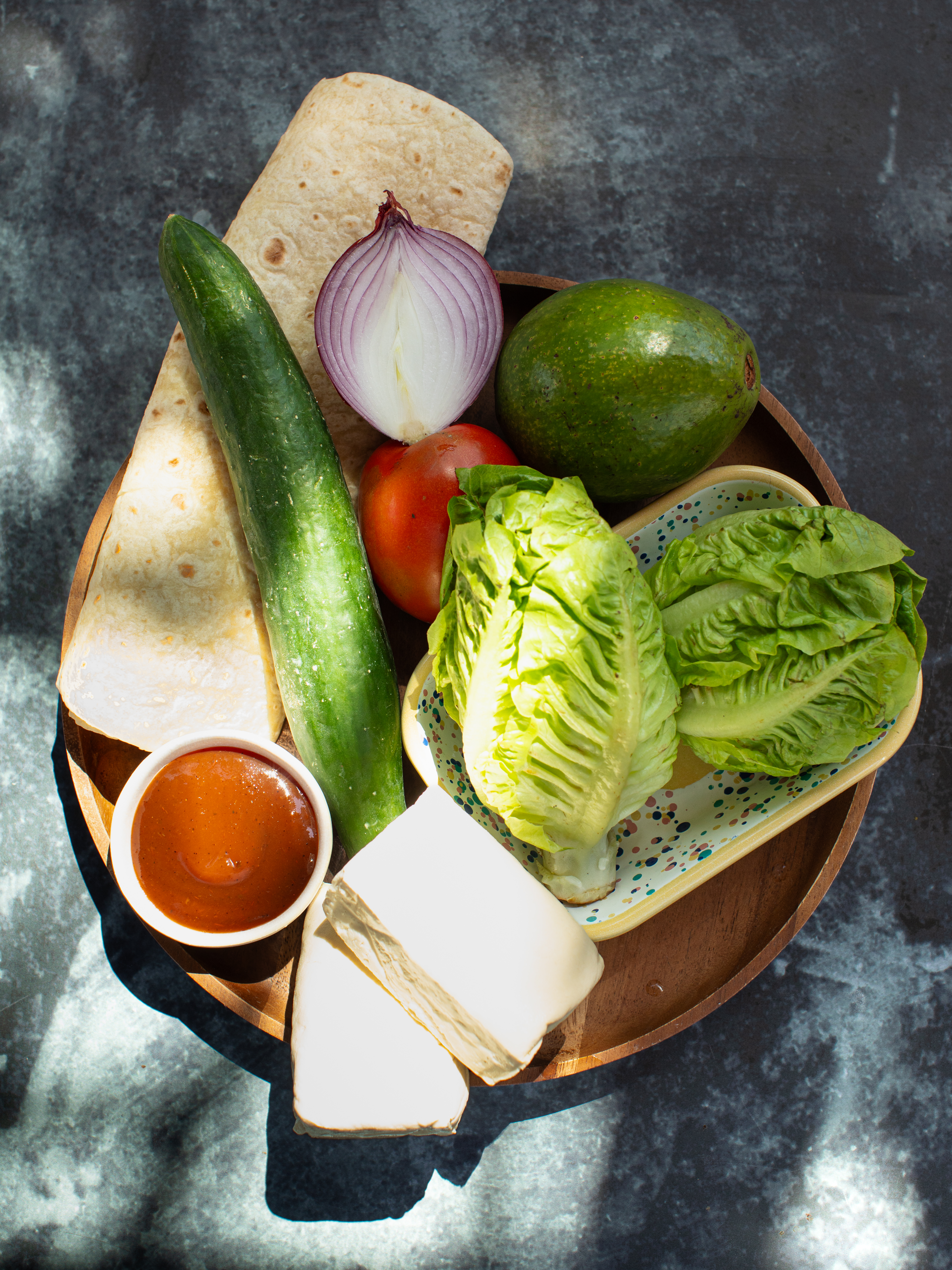 Wrap mit BBQ Tofu Rezept 2