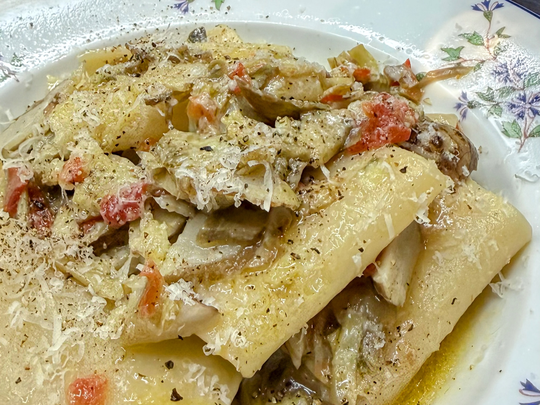 Schritt 2:  Pasta und Artischocken zubereiten