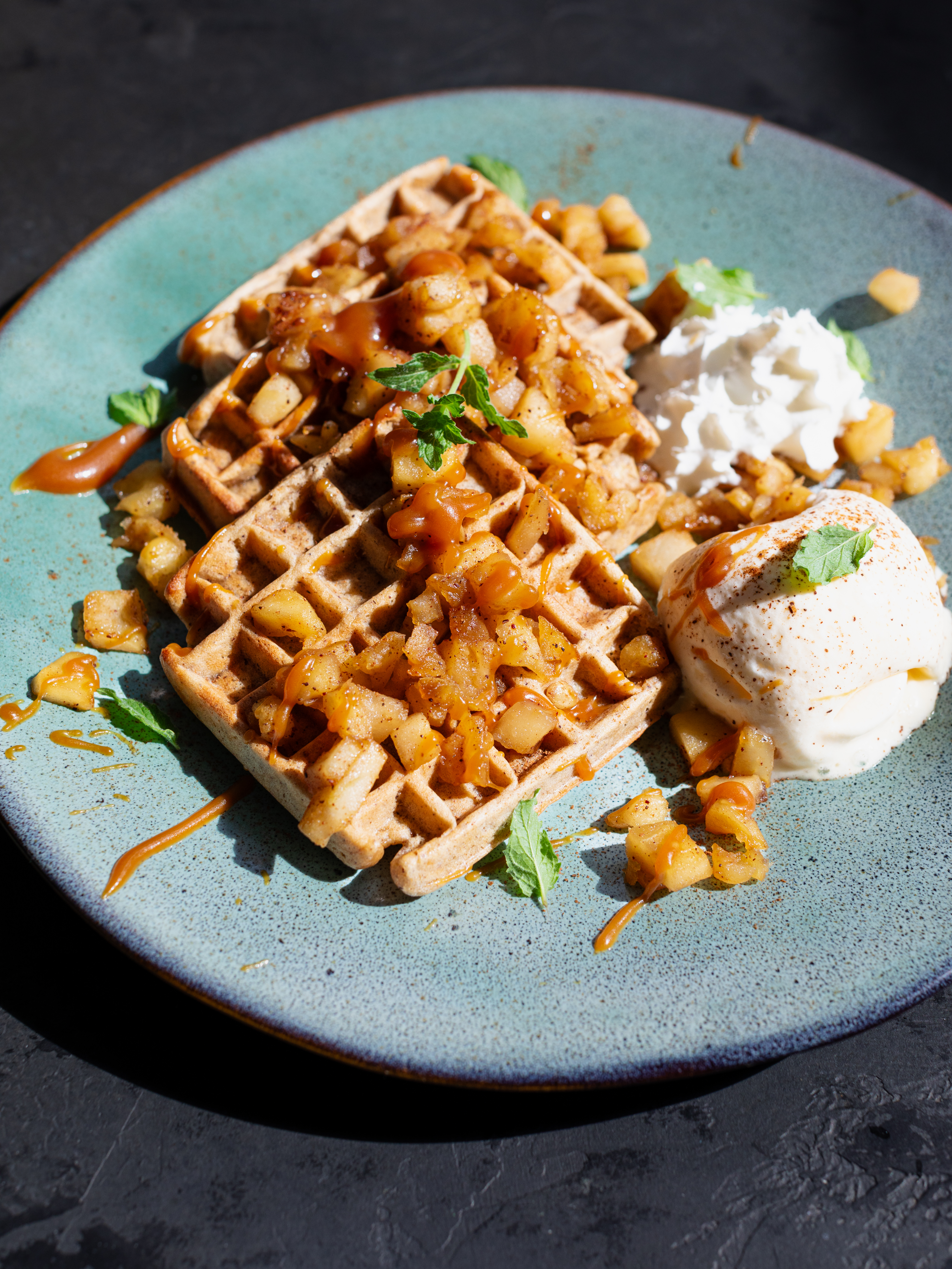 Apfel-Zimt Waffeln Rezept6