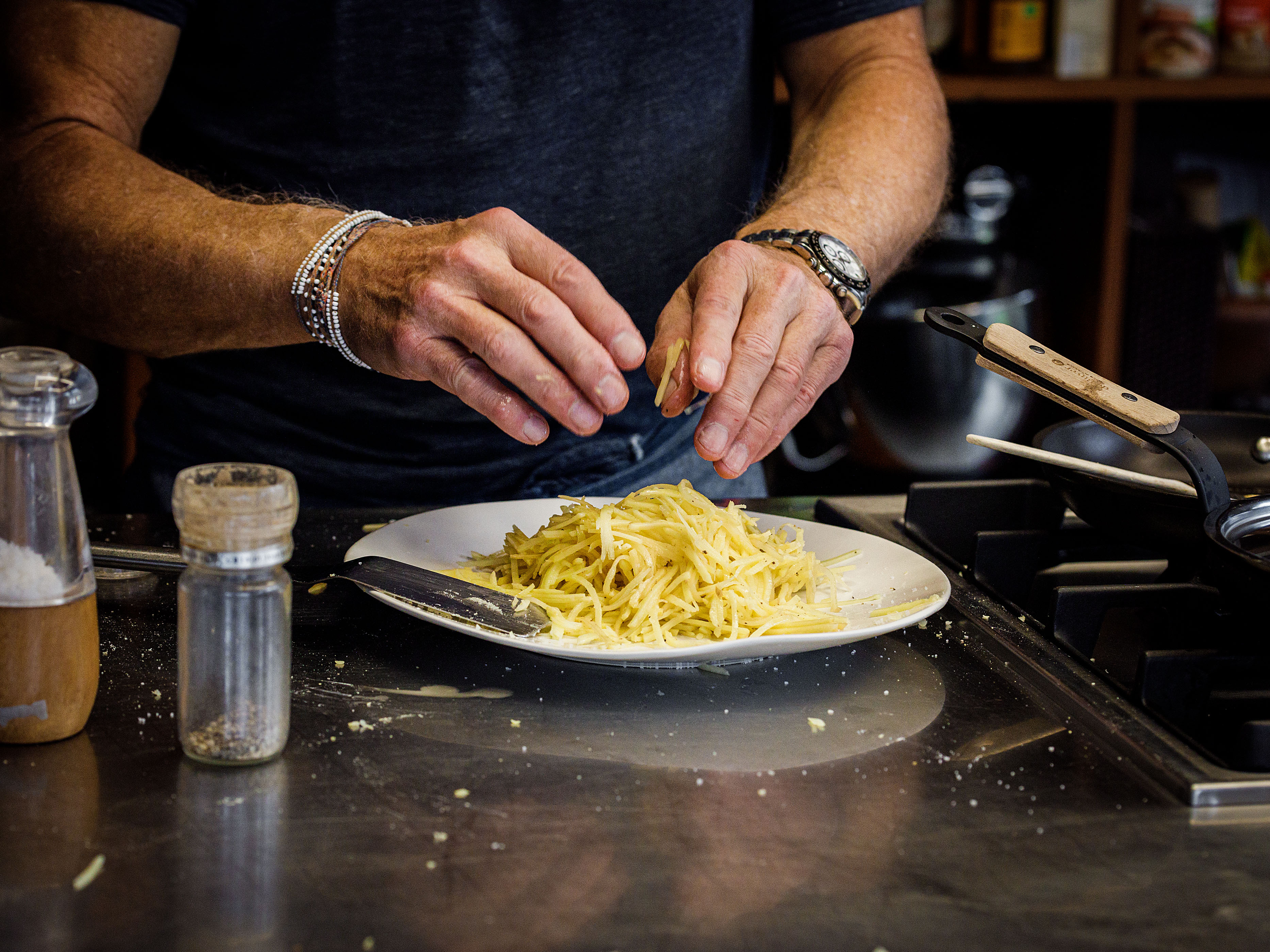 rösti selber machen rohen kartoffeln