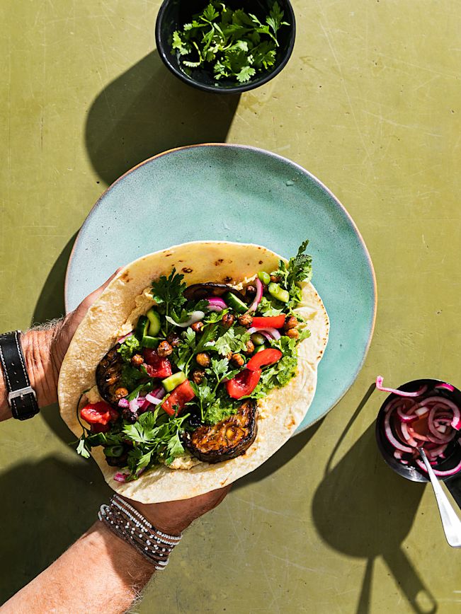 Sabich – israelisches Frühstücks-Sandwich Rezept  Sabich – israelisches Frühstücks-Sandwich Rezept