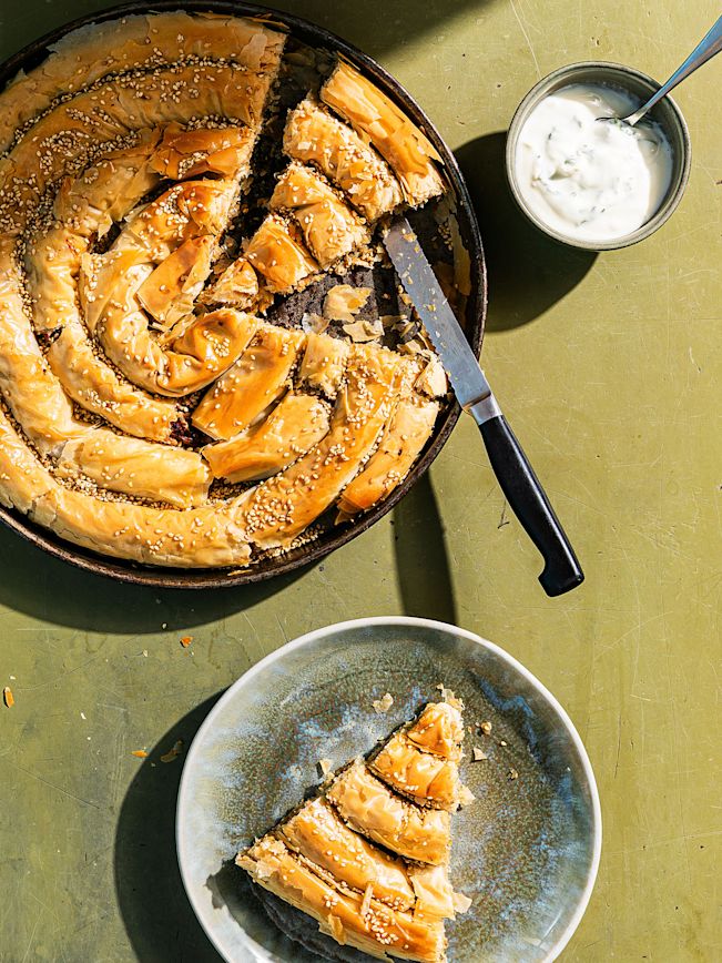 Kolokithopita Rezept Kolokithopita Rezept