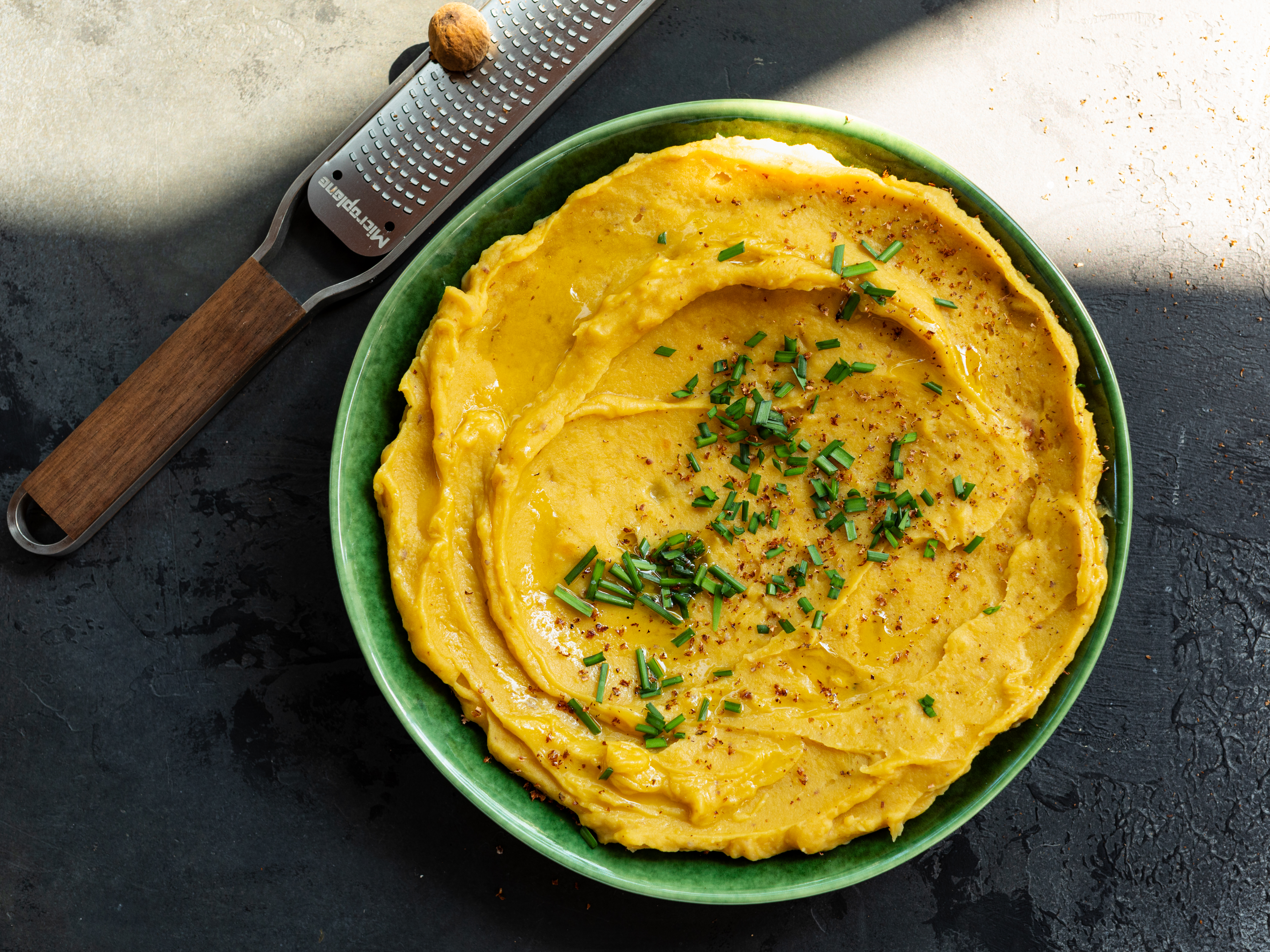 Schritt 3: Miso-Süsskartoffel Püree abschmecken und servieren