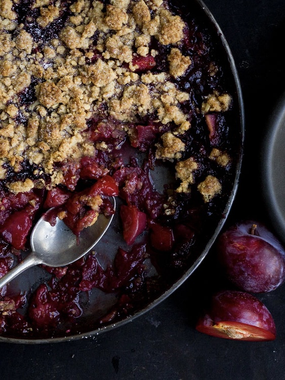 Apfel Pflaumen Crumble Rezept 2