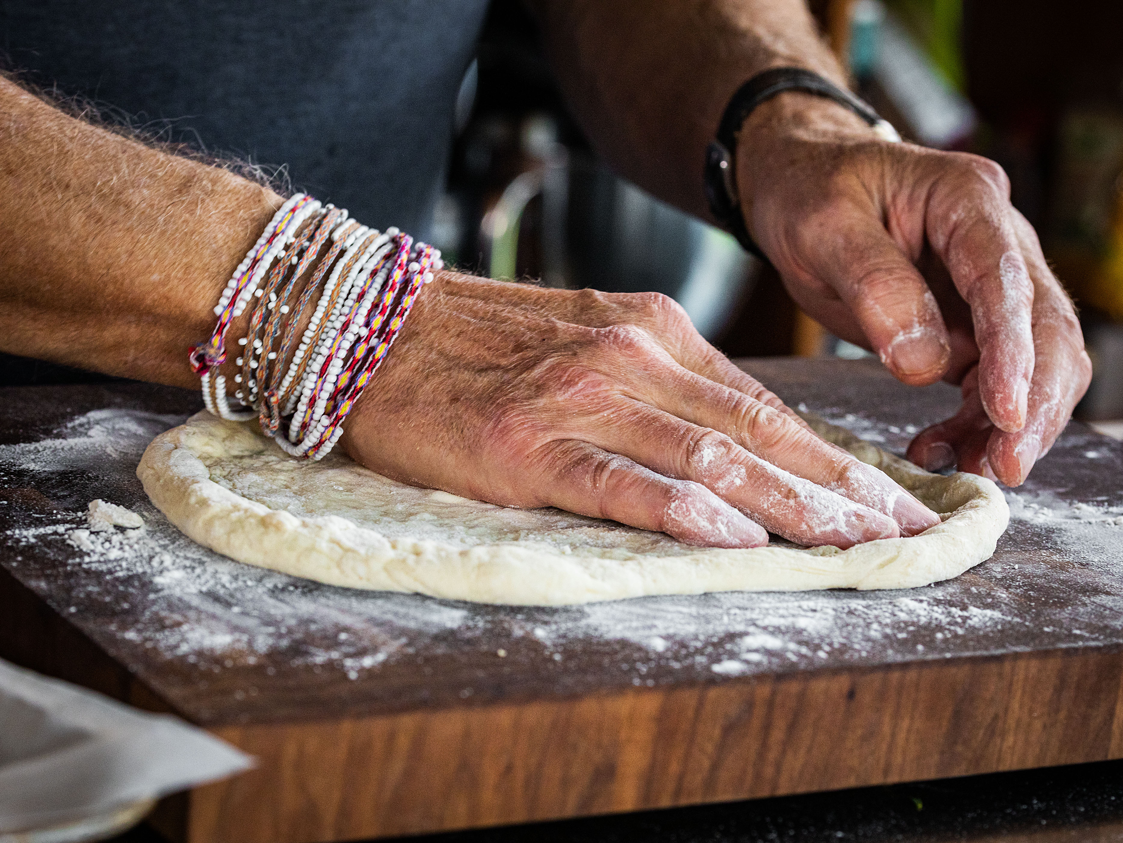 Schritt 3: Pizza belegen