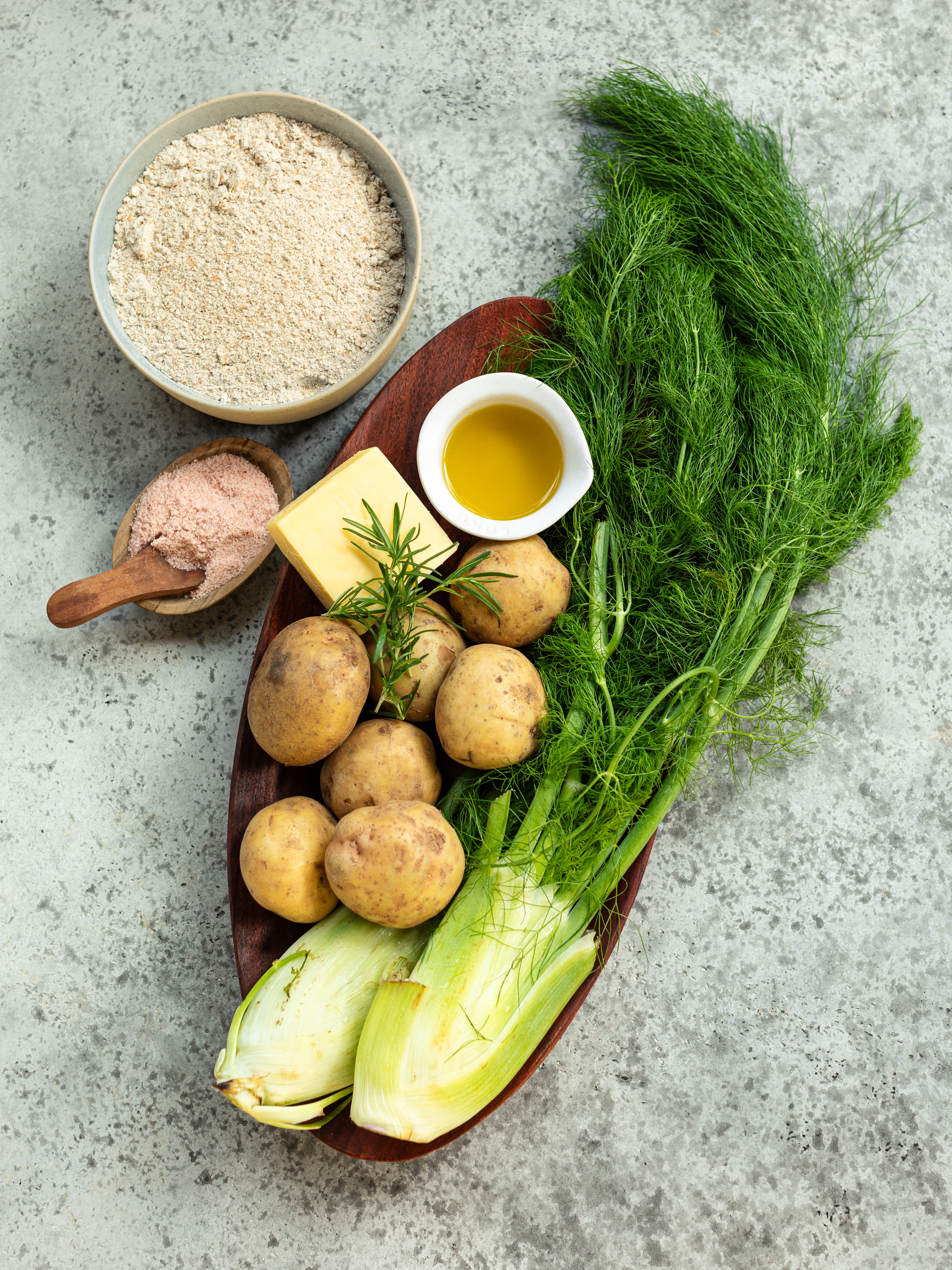 Kartoffel Fenchel Flammkuchen Rezept 2