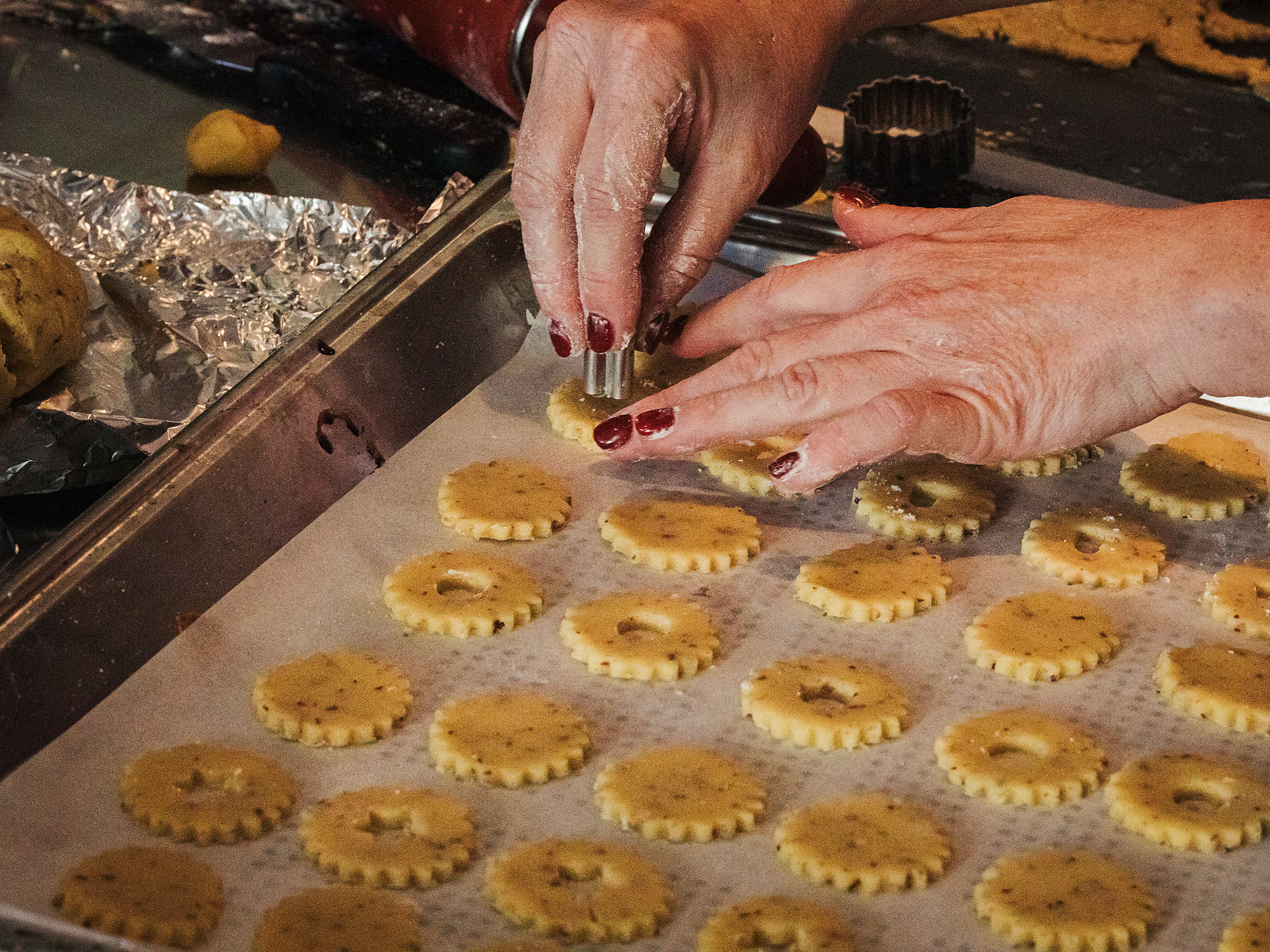 Schritt 1: Teig für Feine Spitzbuben zubereiten 