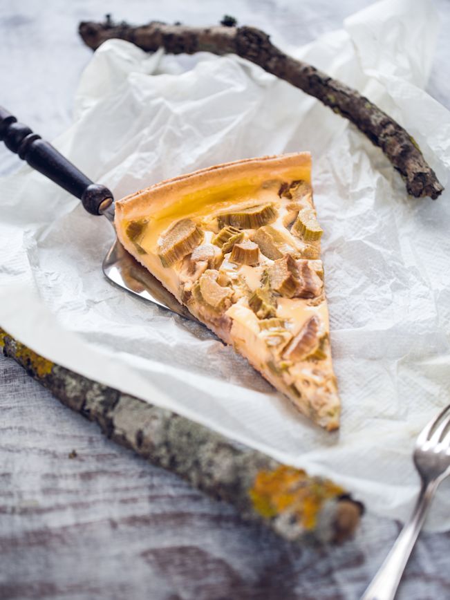 Rhabarber Wähe Rezept Rhabarber Wähe Rezept