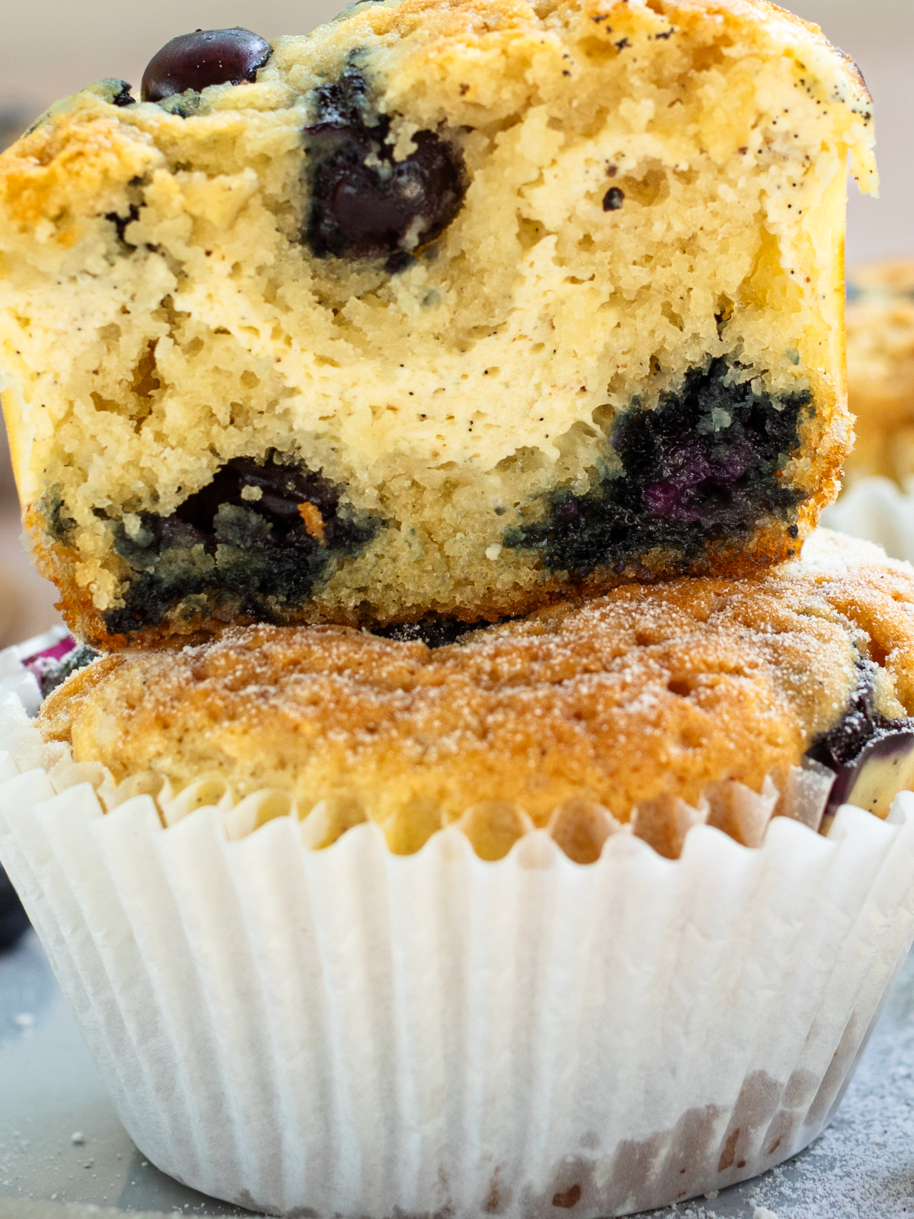 Blaubeer-Käsekuchen Muffins Rezept 5