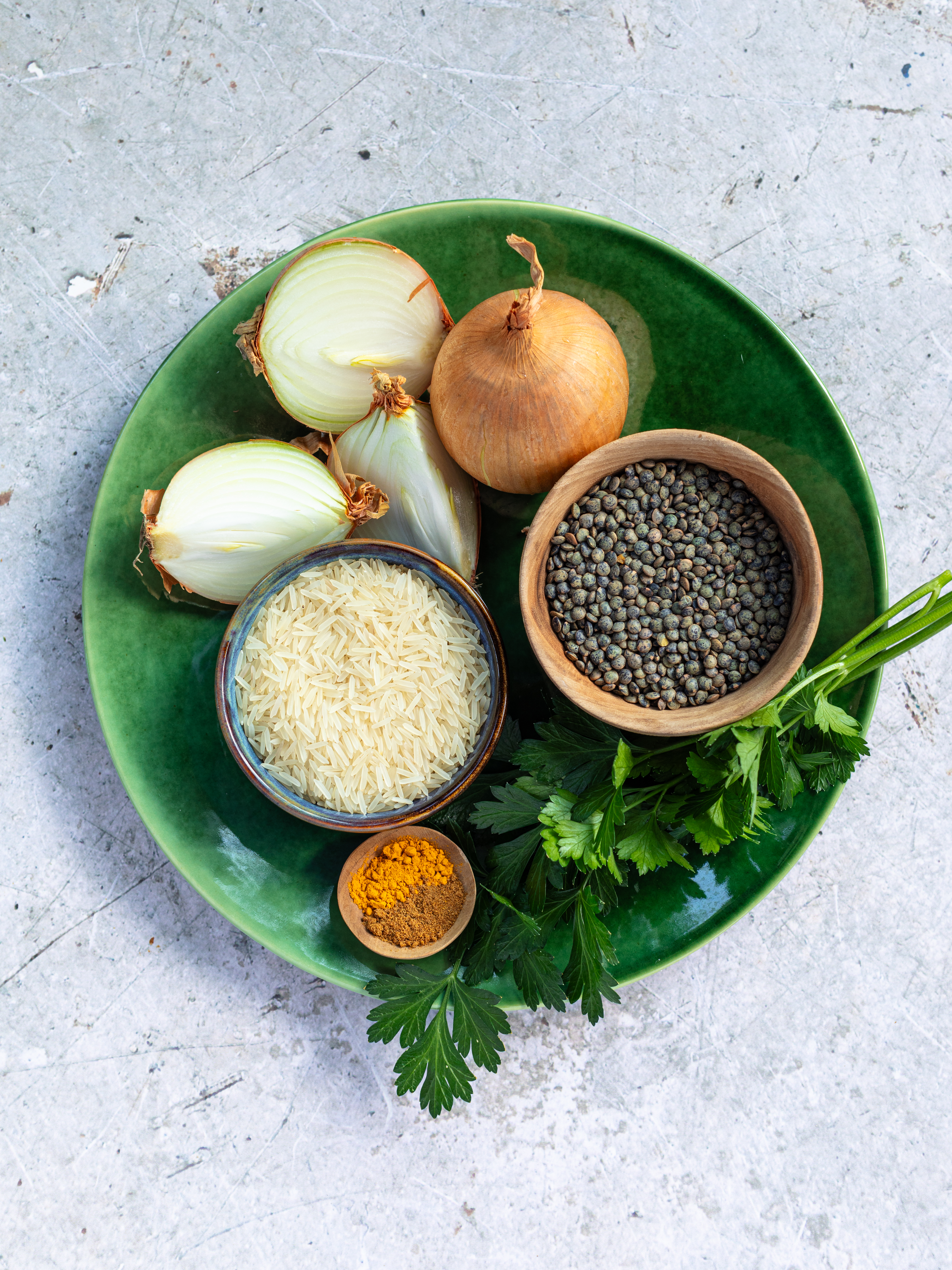 Mujadara - Reis mit Linsen Rezept 2