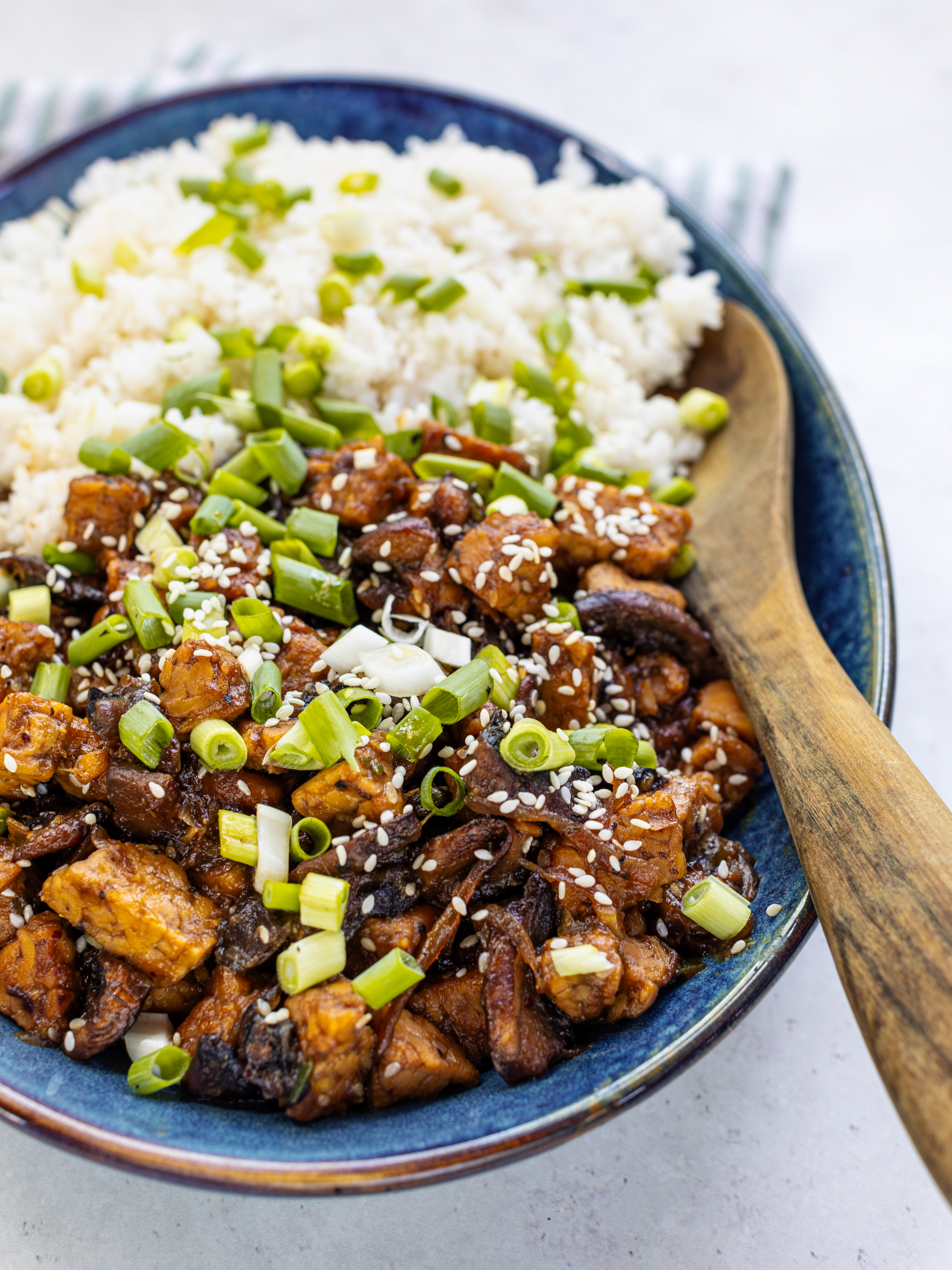  Vegetarisches Bulgogi mit Reis Rezept 4