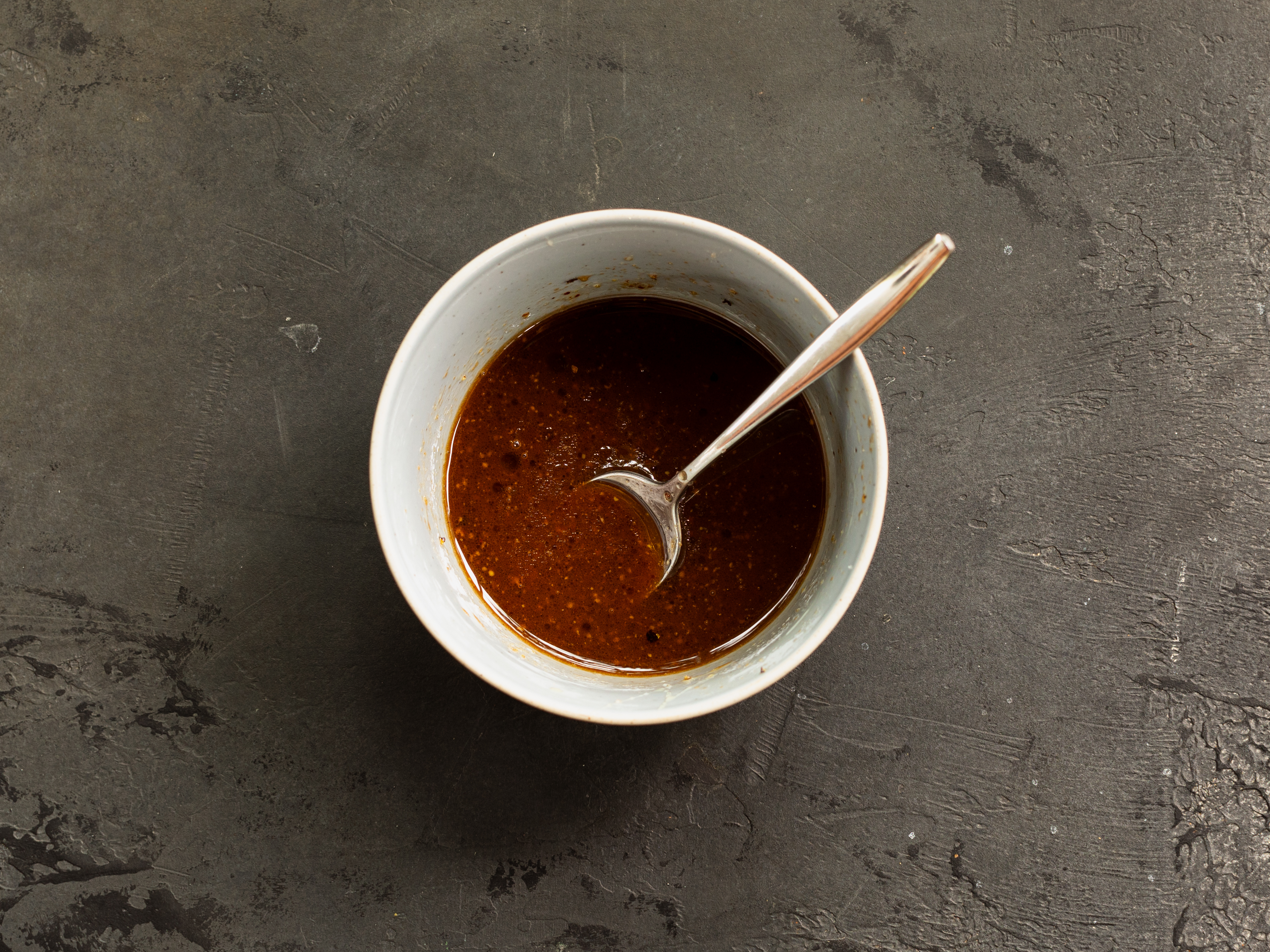 Schritt 2: Dressing für Fenchel-Rucola Salat zubereiten