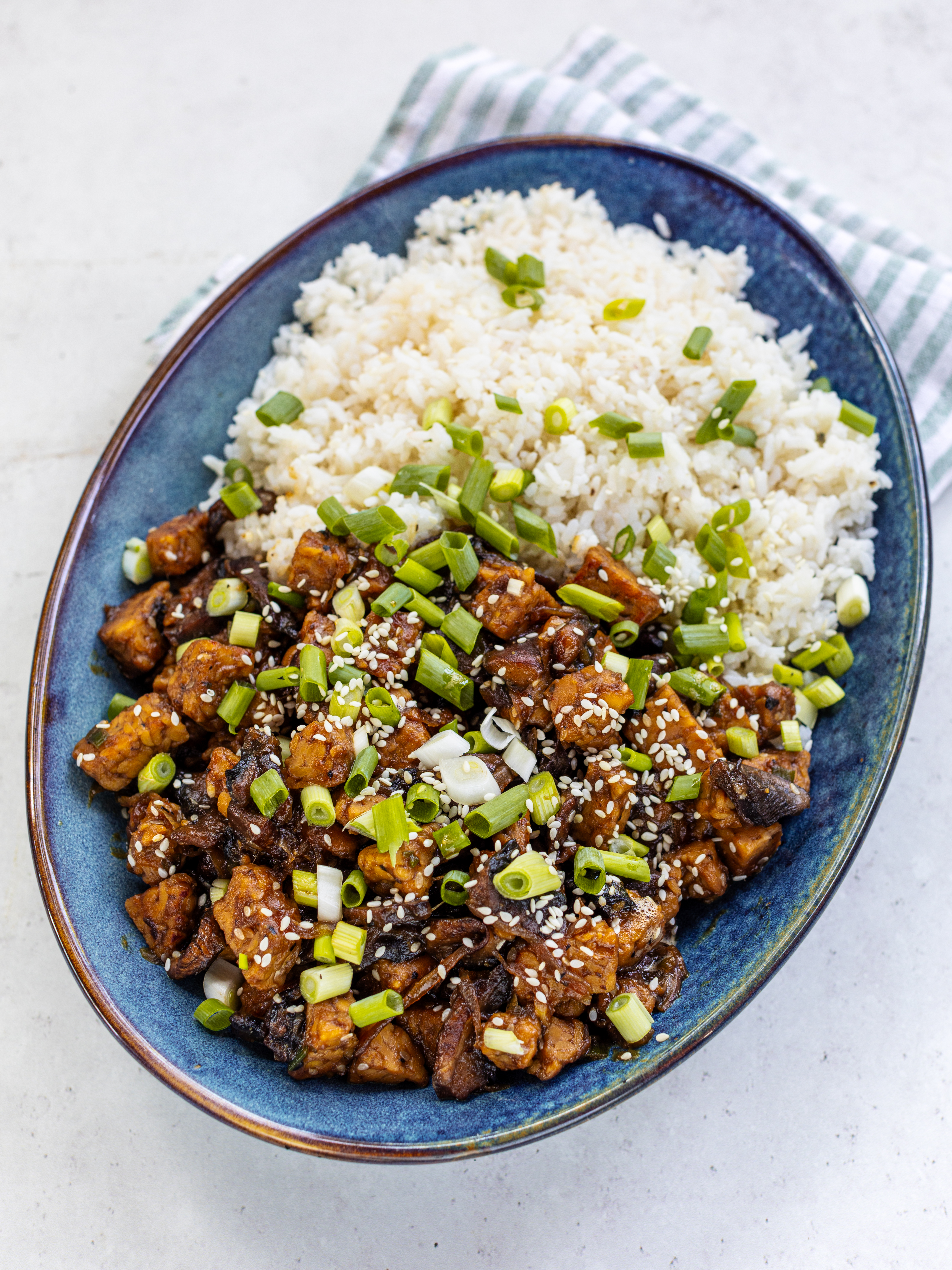  Vegetarisches Bulgogi mit Reis Rezept 5