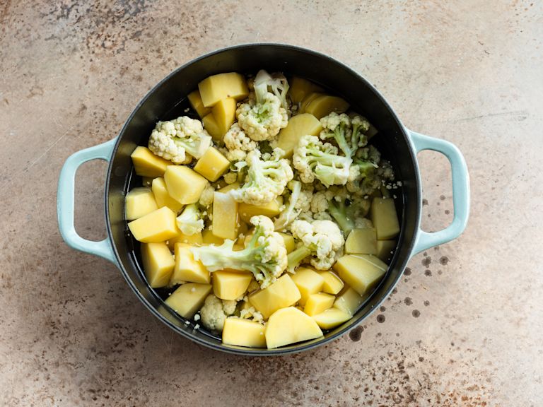 Schritt 1: Püree vorbereiten Schritt 1: Püree vorbereiten