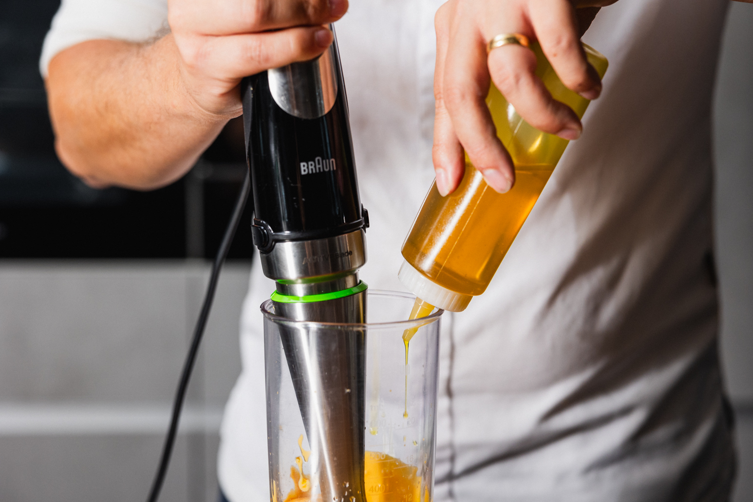 Schritt 1: Zubereitung Mayonnaise