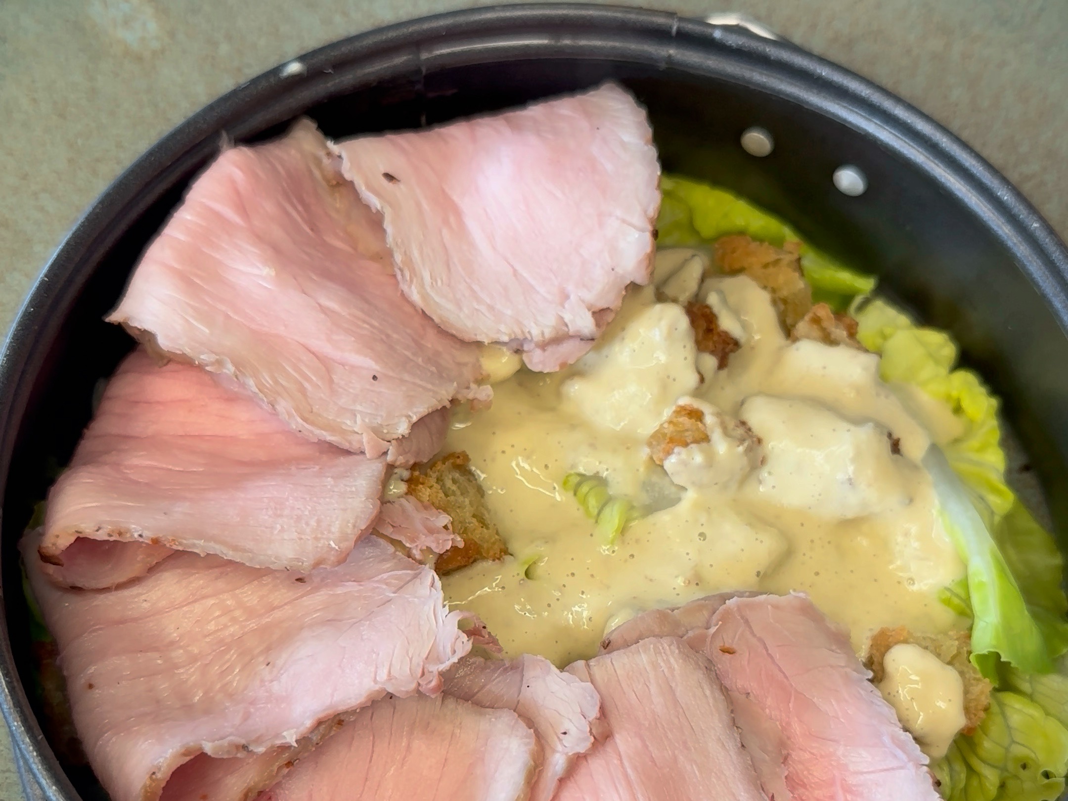 Schritt 3: Mein Vitello Tonnato anrichten