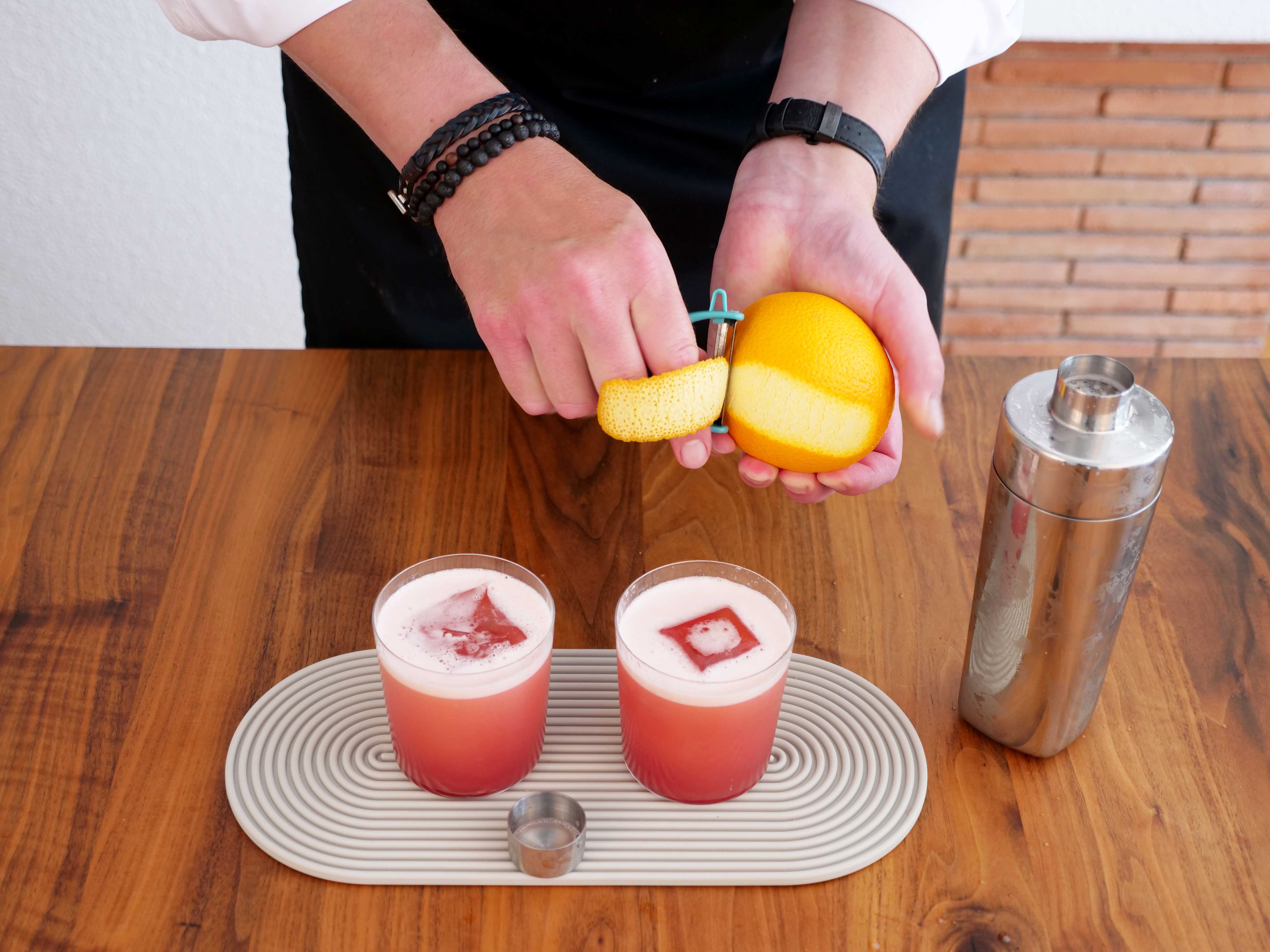 6. Garnieren & servieren