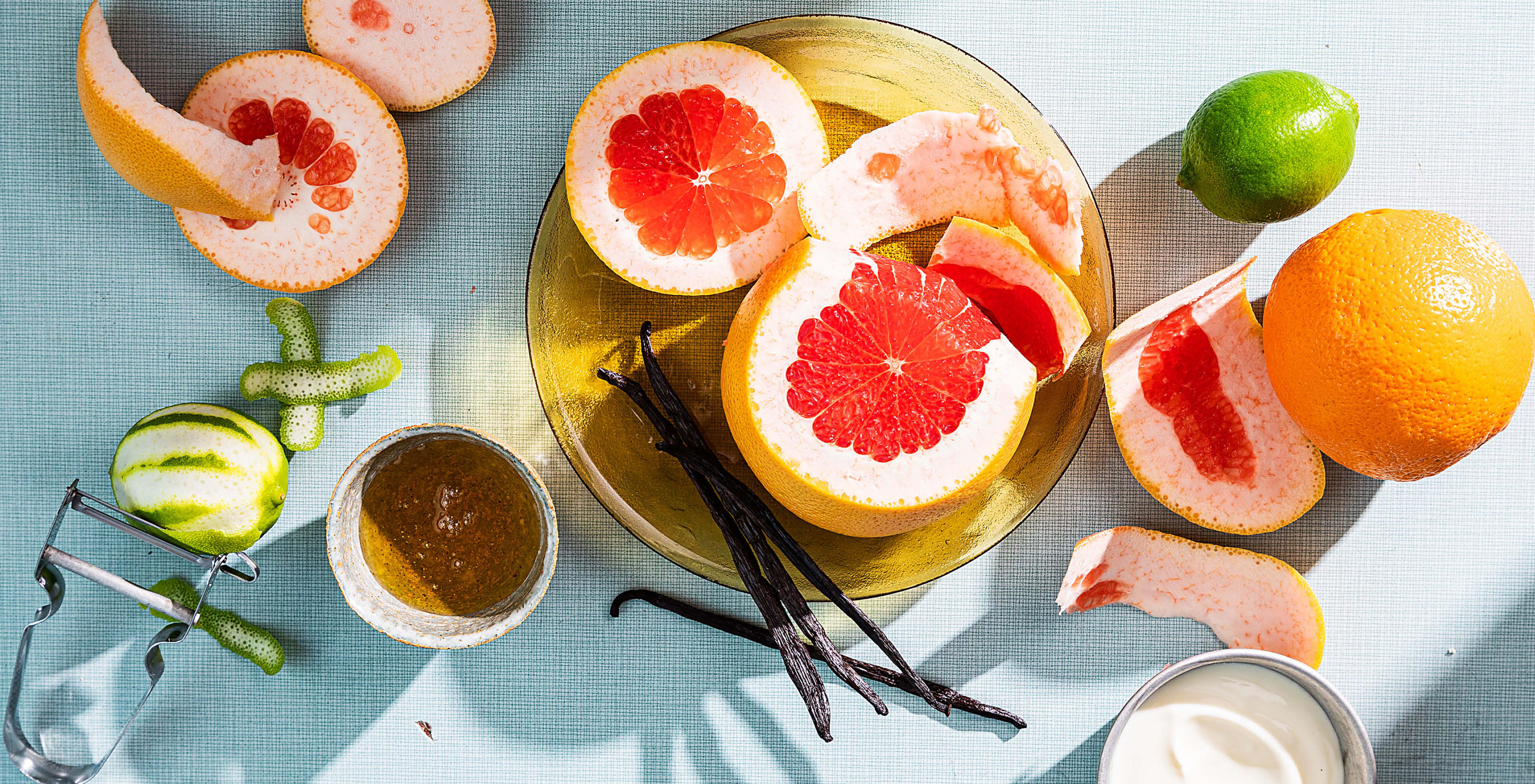 Zitrus-Vanille-Salat Zitrus-Vanille-Salat