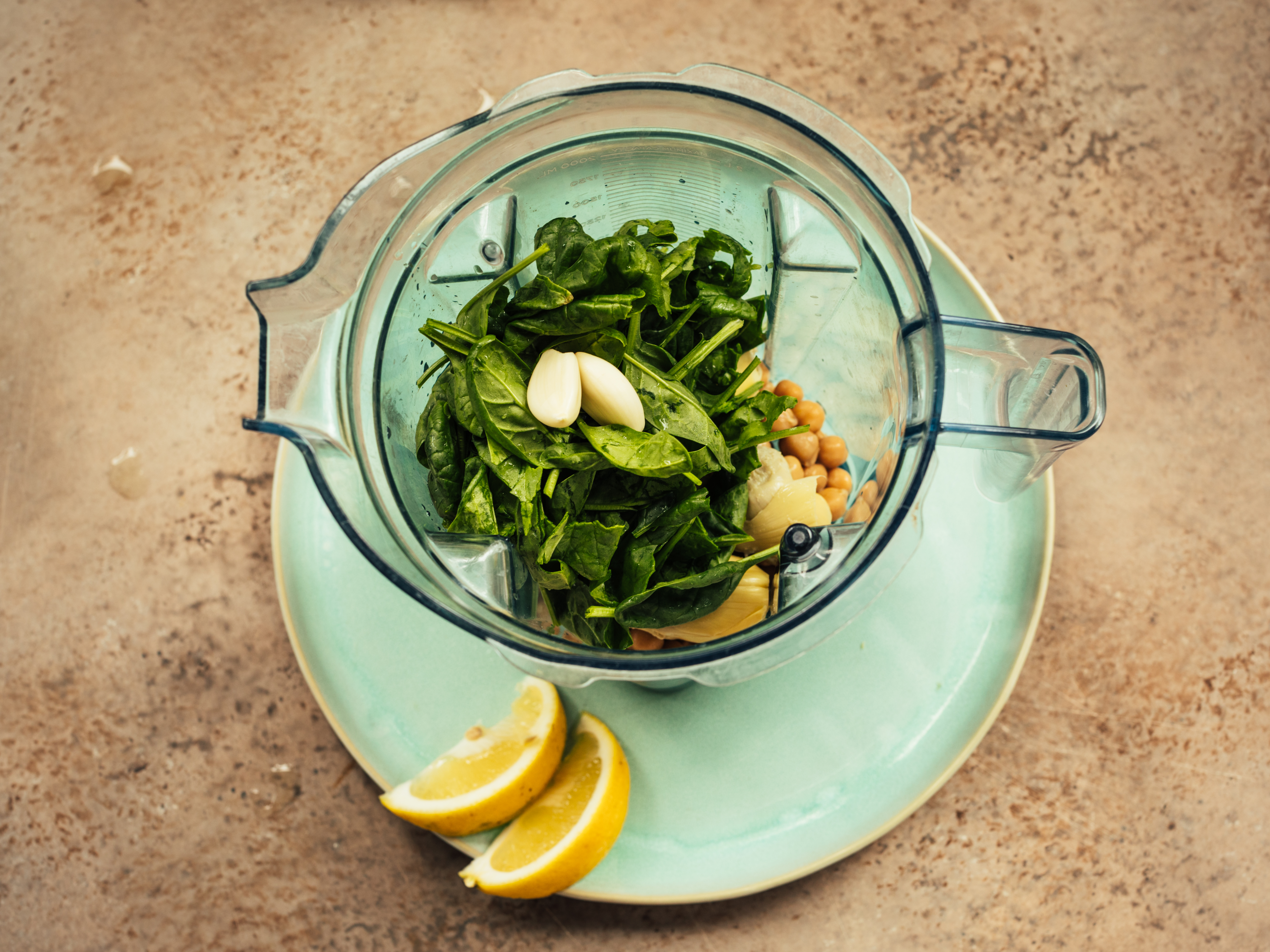 Schritt1: Hummus zubereiten