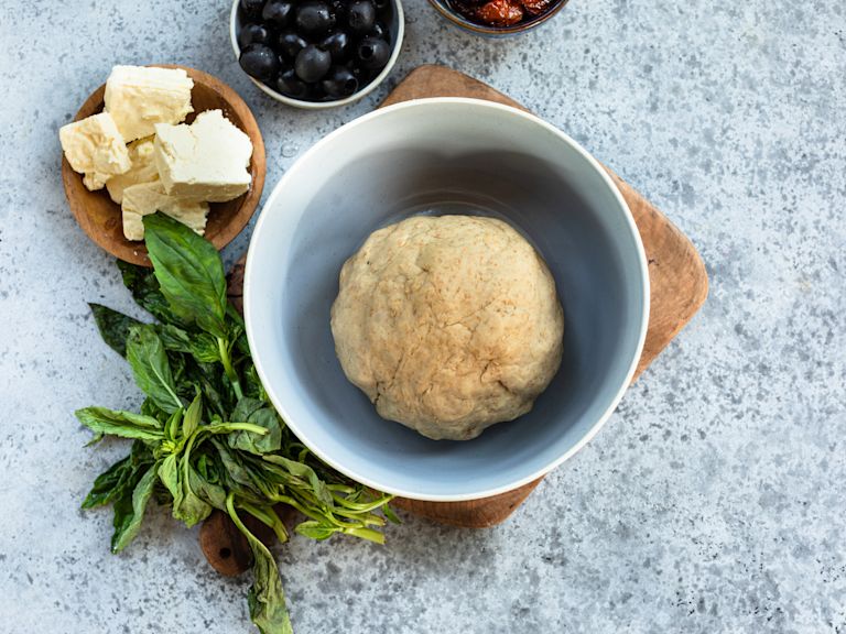 Schritt 1: Teig zubereiten Schritt 1: Teig zubereiten