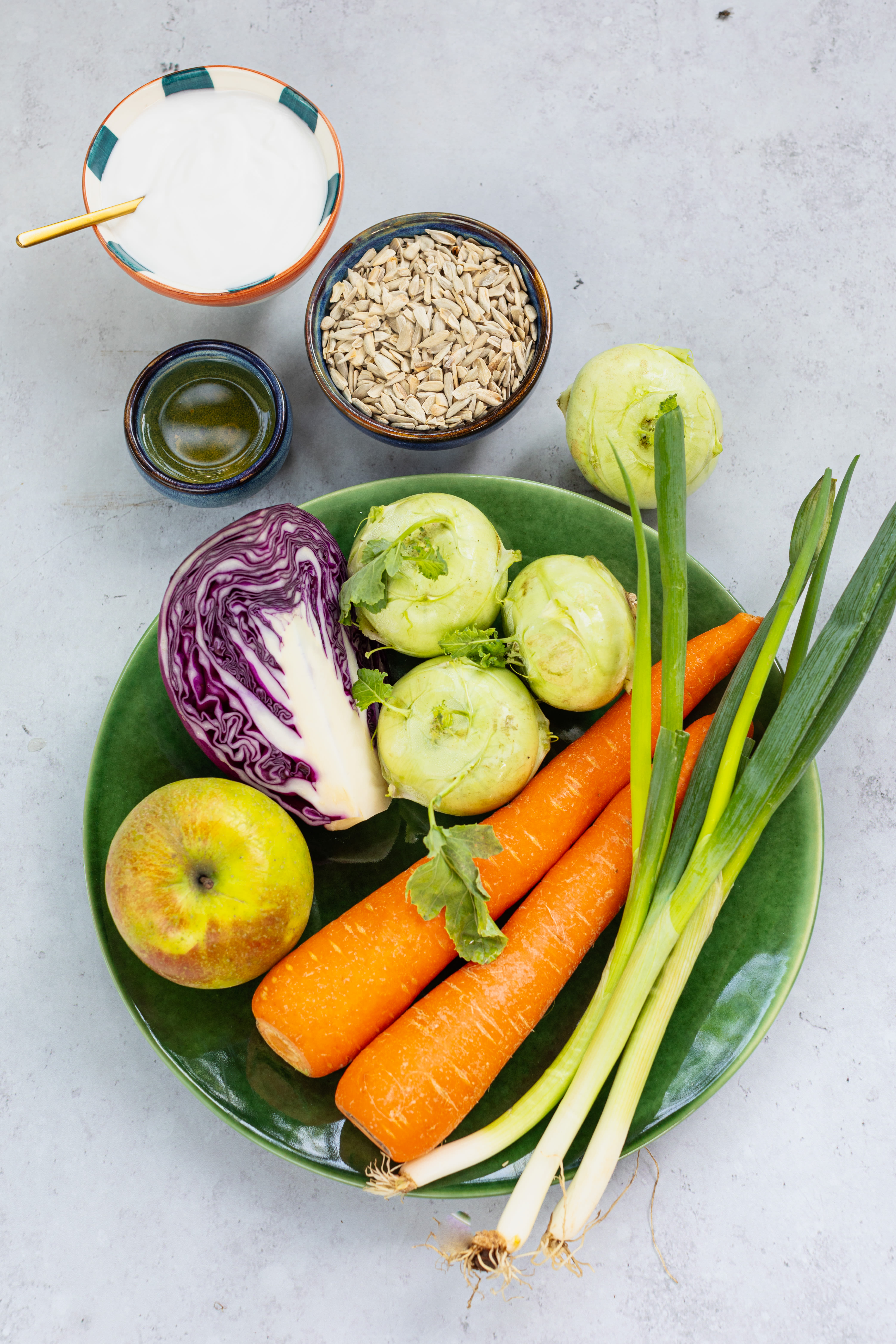 Kohlrabi Salat mit Apfel Rezept 2