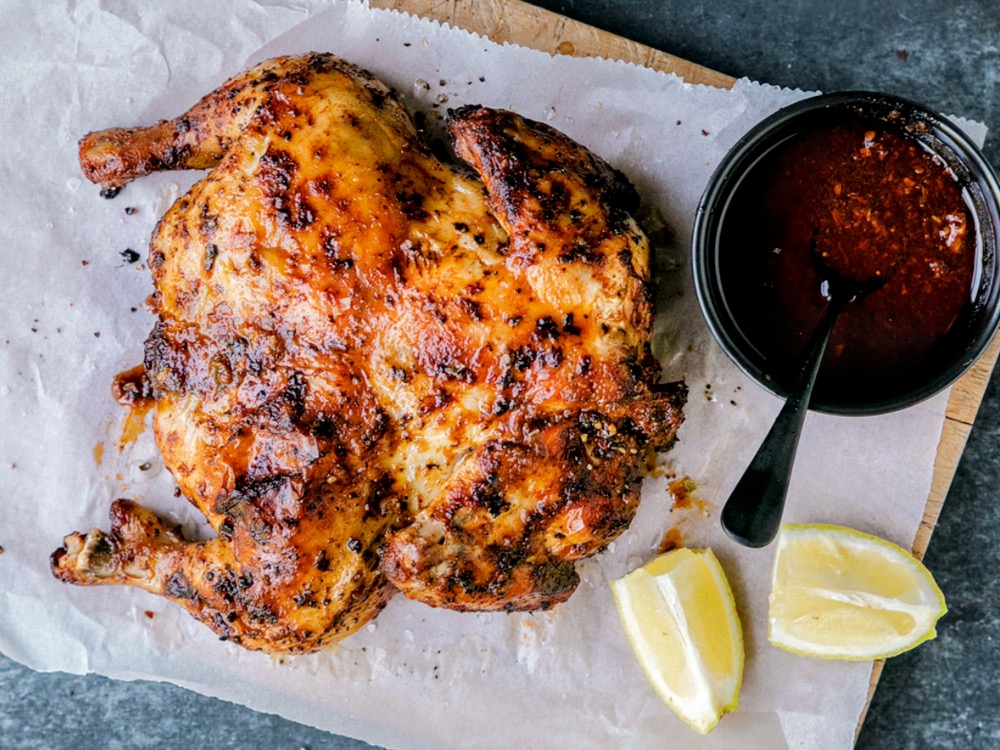 Schritt 4: Piri Piri Perlhuhn Grillieren