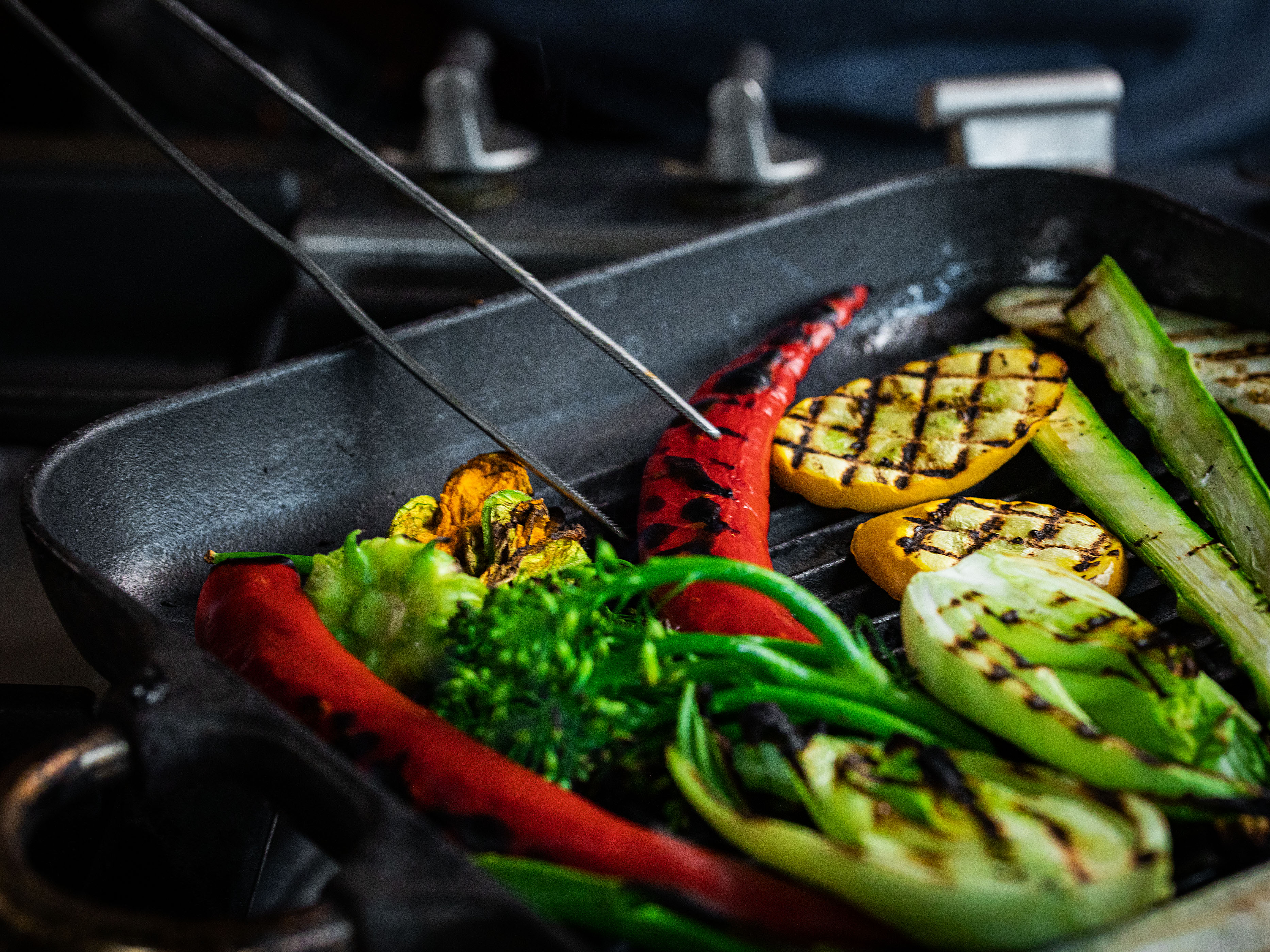 Schritt 2: Gemüse grillieren