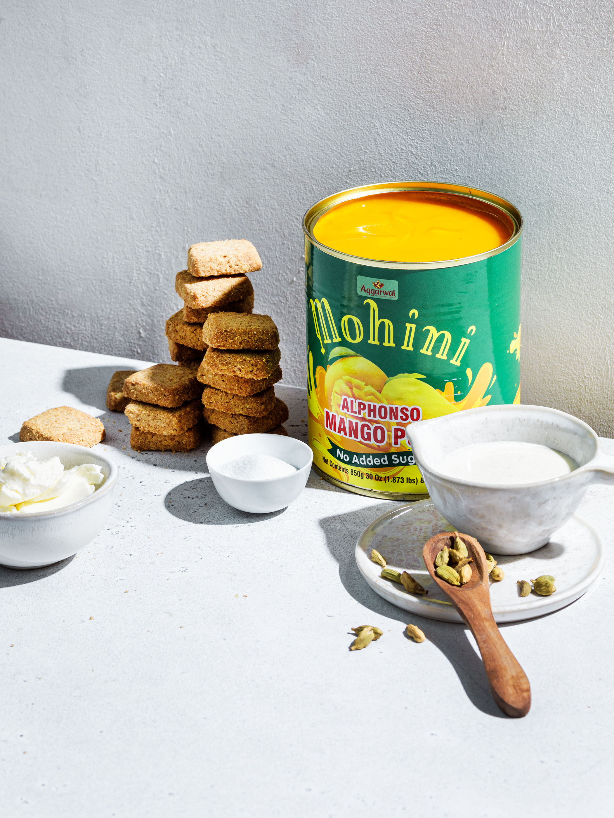 Zutaten für den Mango Pie 2