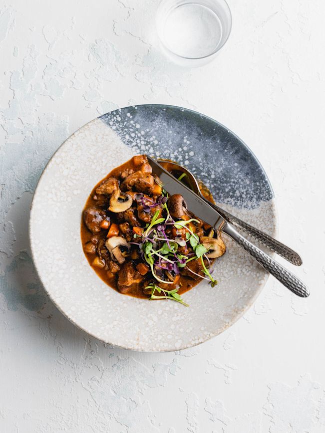 Lammvoressen von der Haxe Rezept Lammvoressen von der Haxe Rezept