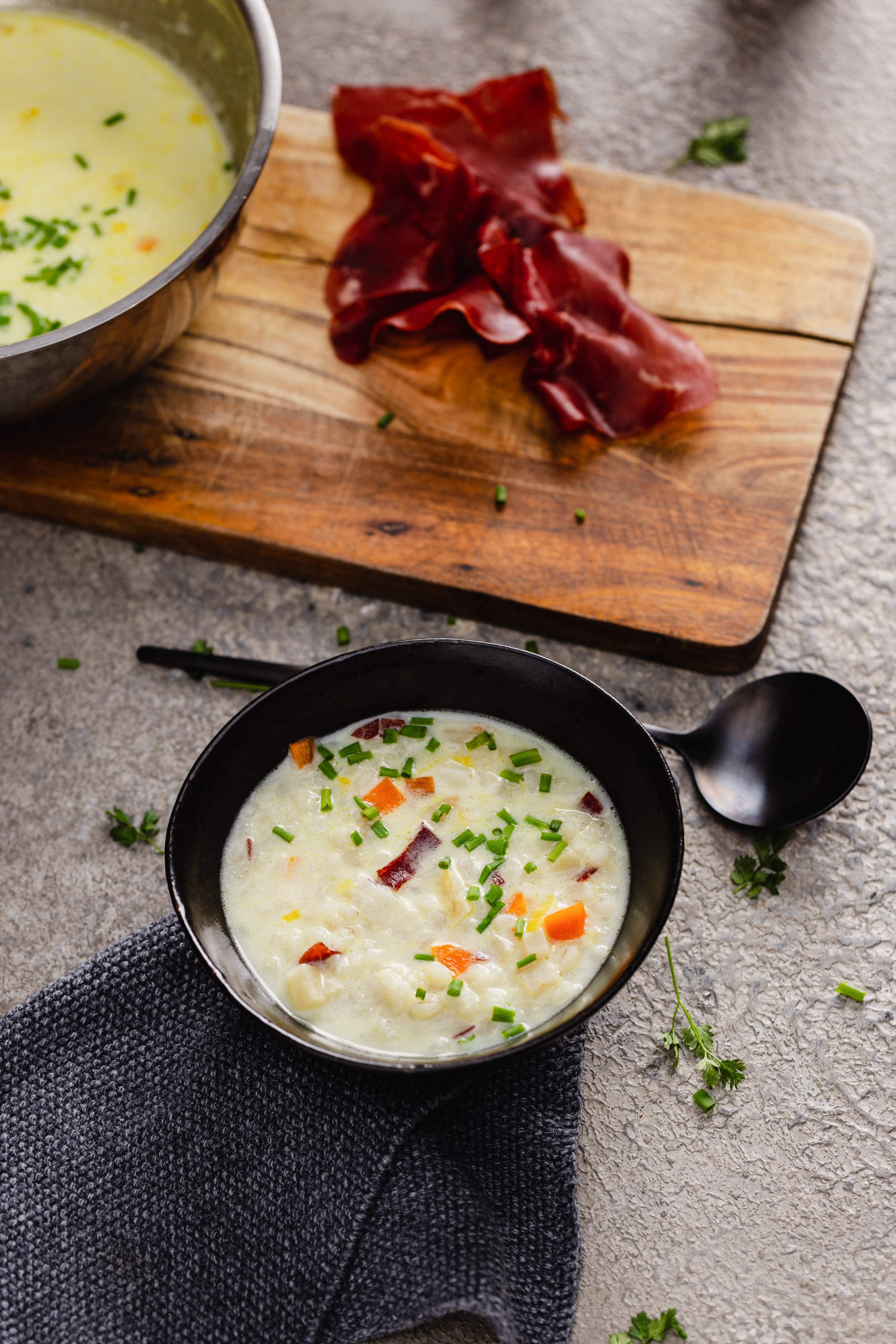 Bündner Gerstensuppe Rezept