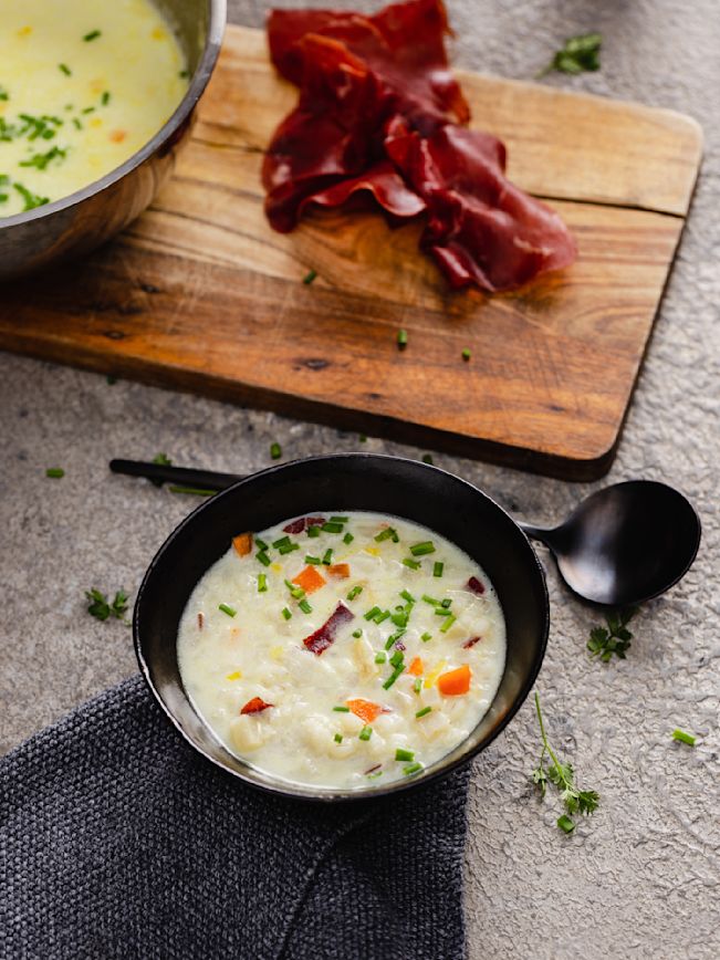 Bündner Gerstensuppe Rezept