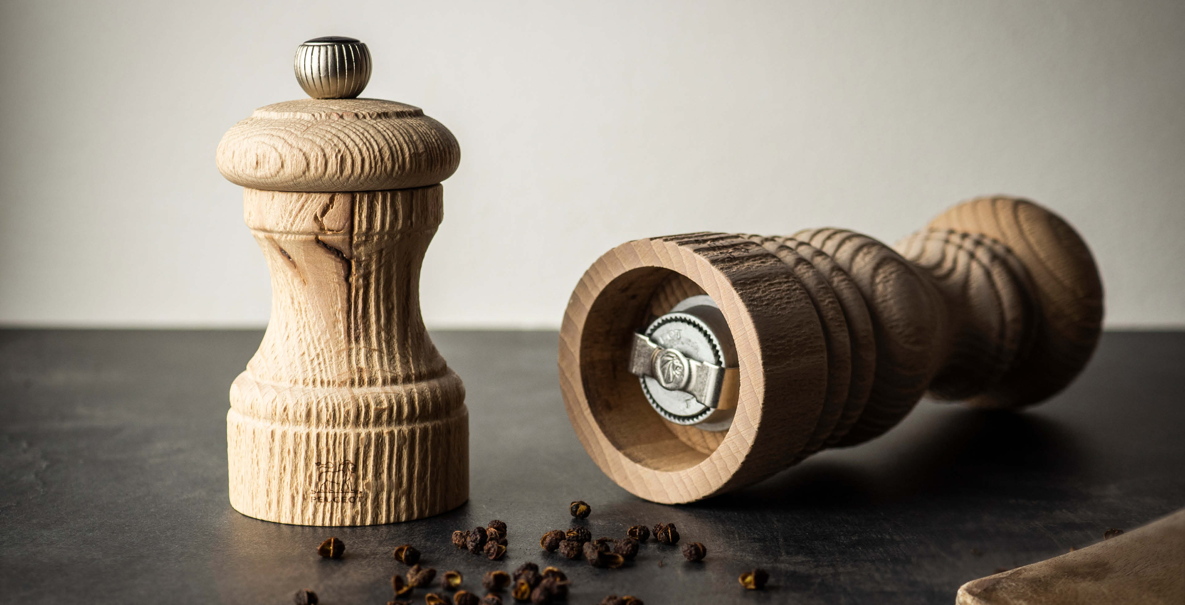 Pfeffermühle mit Edelstahl-Mahlwerk