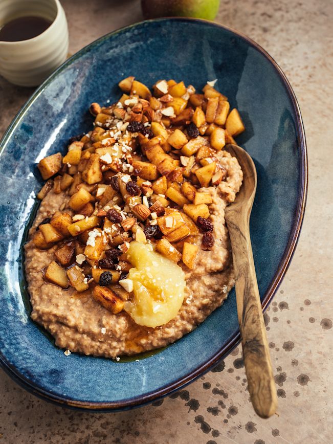 Cremiges Apfel-Zimt Porridge Rezept 3 Cremiges Apfel-Zimt Porridge Rezept 3