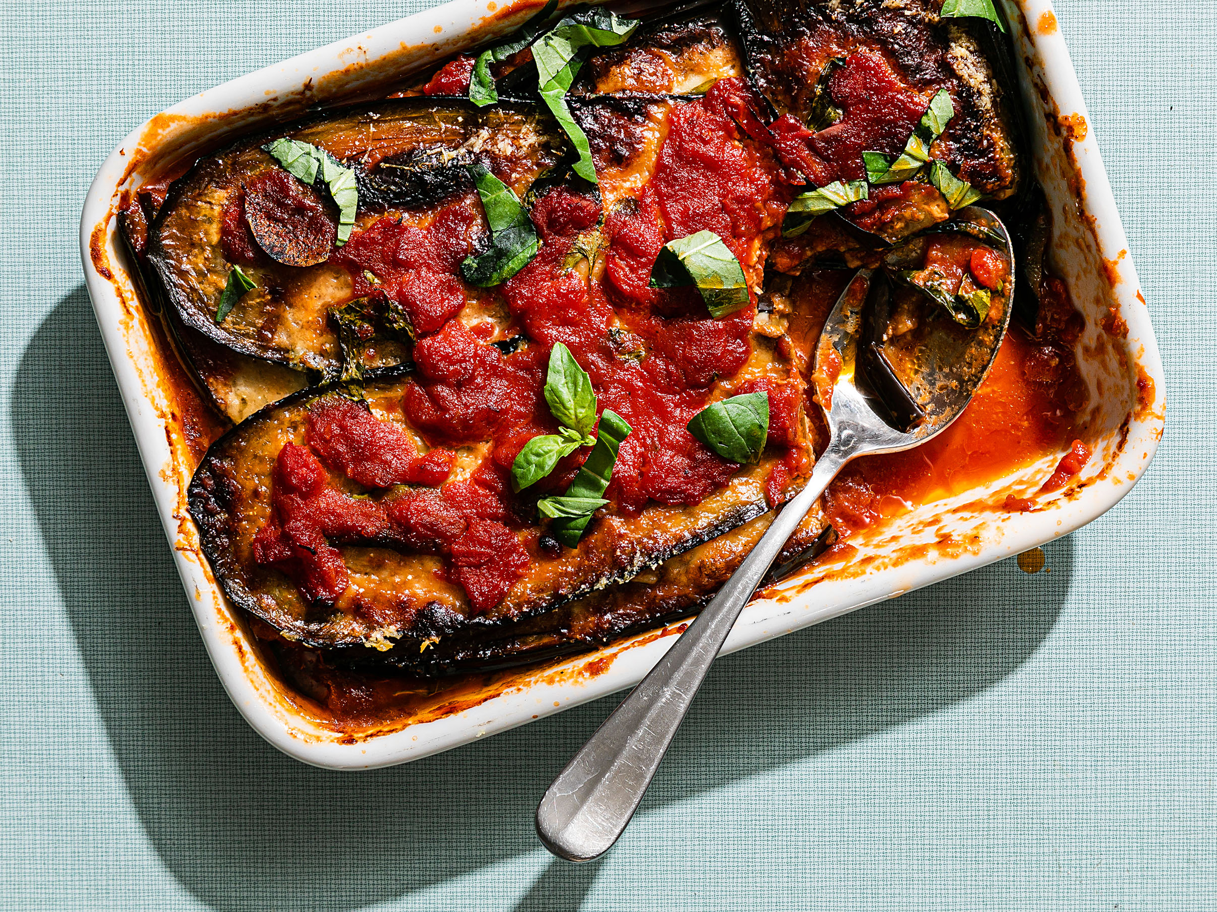 Schritt 4: Parmigiana backen