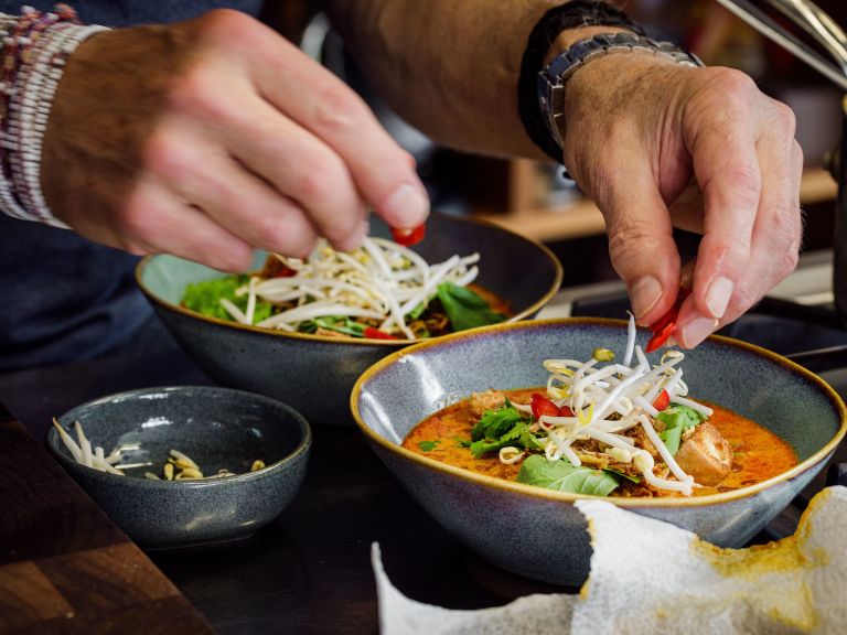 Schritt 3: Christine Manfield's Prawn Laksa fertigstellen