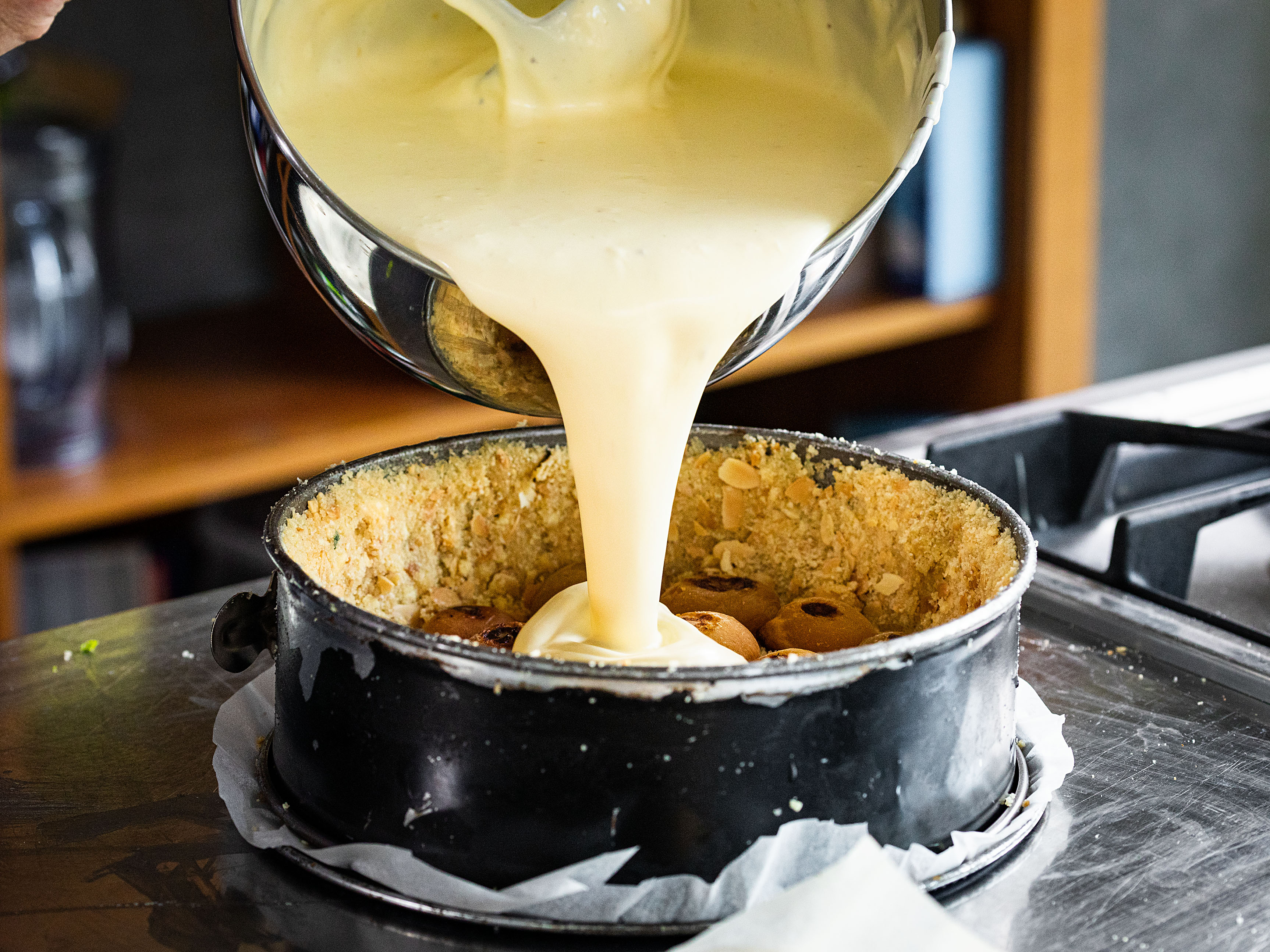 Schritt 3: Füllung zubereiten und Cake backen