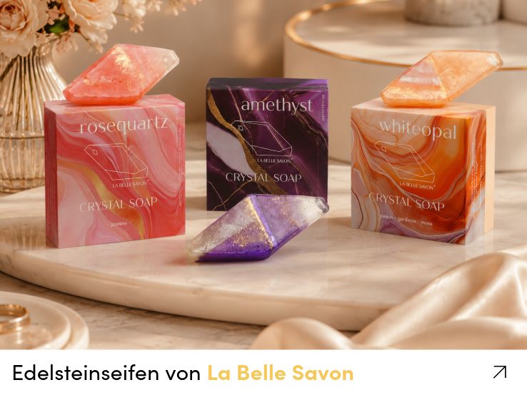 Edelsteinseifen von La Belle Savon Edelsteinseifen von La Belle Savon