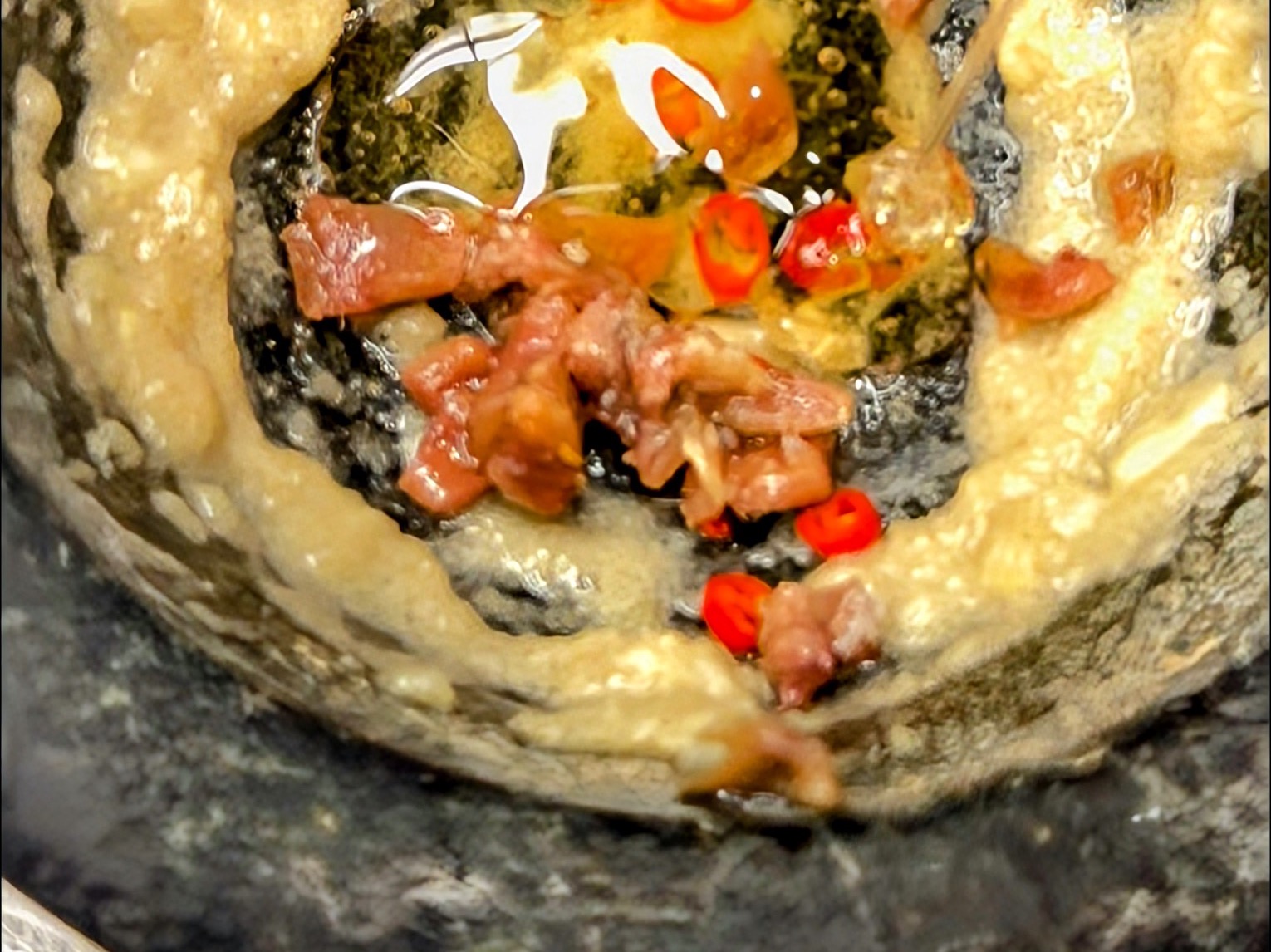 Schritt 2: Punterelle-Salat anrichten