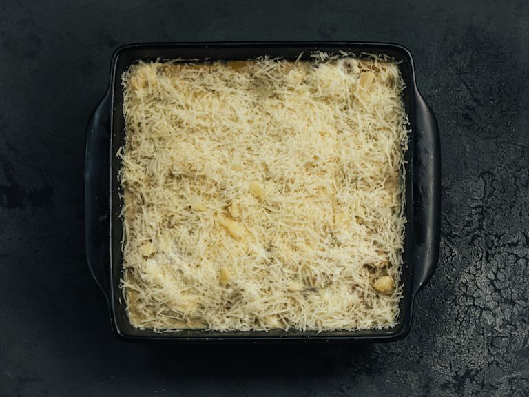 Schritt 3: Lasagne schichten Schritt 3: Lasagne schichten