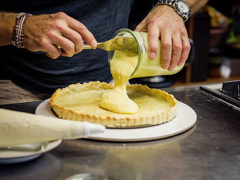 Schritt 2: Teig backen Schritt 2: Teig backen