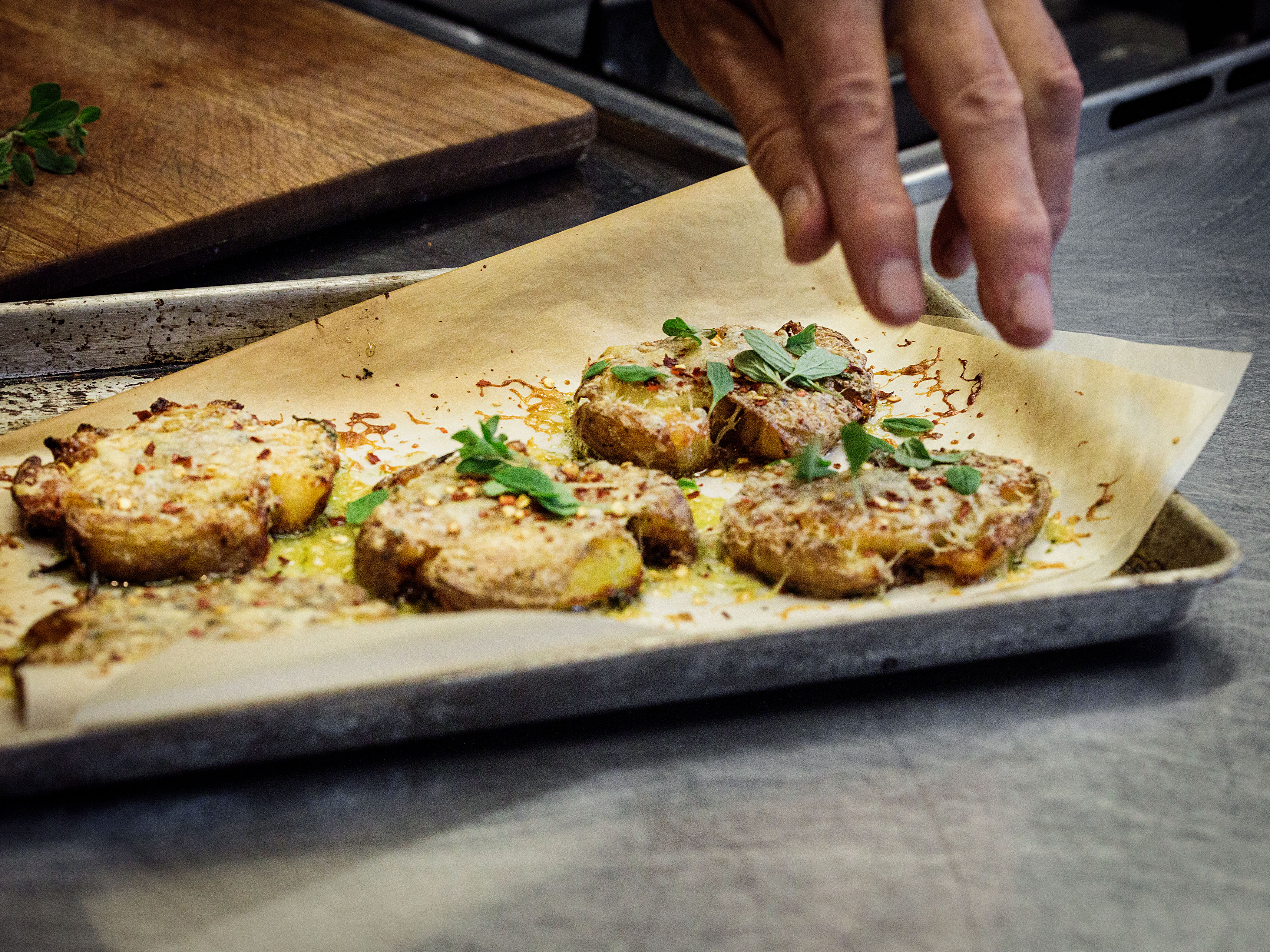 Schritt 3: Anrichten