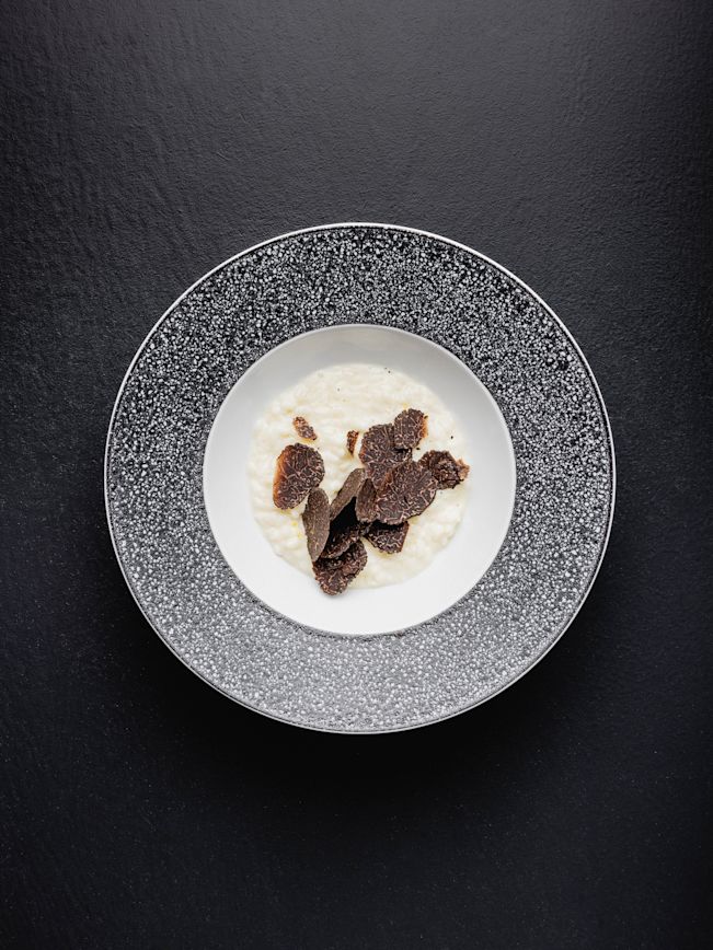 Risotto mit Sellerie und Trüffel Rezept Risotto mit Sellerie und Trüffel Rezept