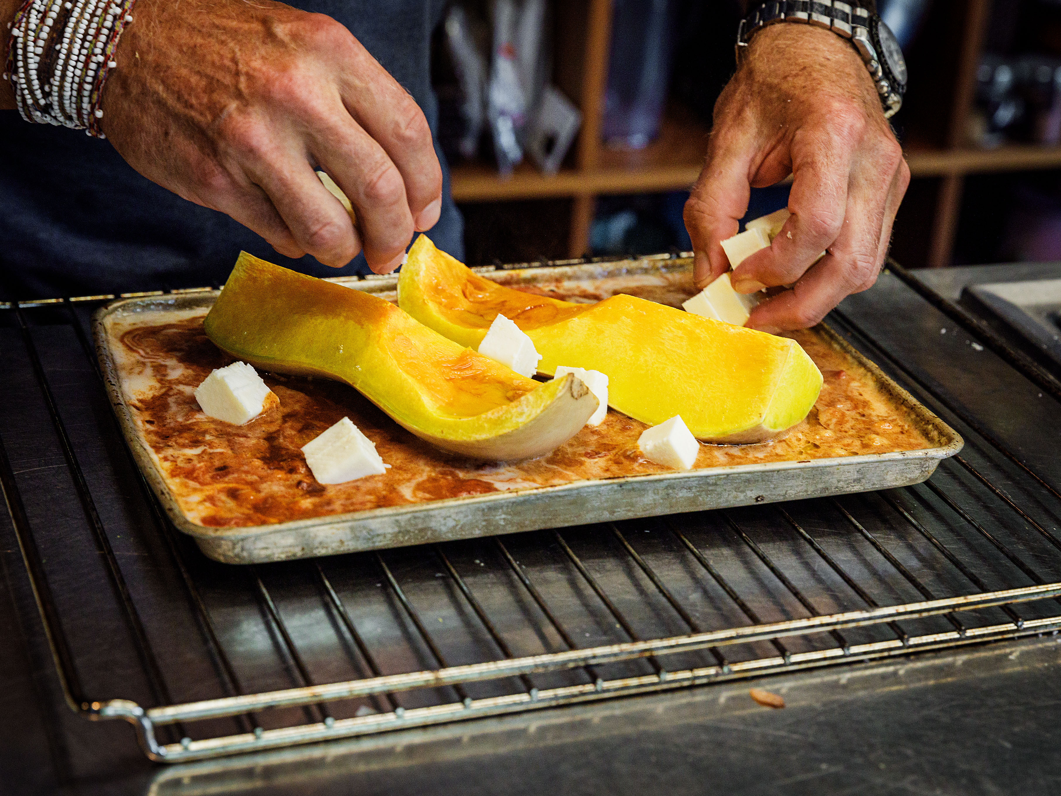 Schritt 2: Den Paneer hinzufügen