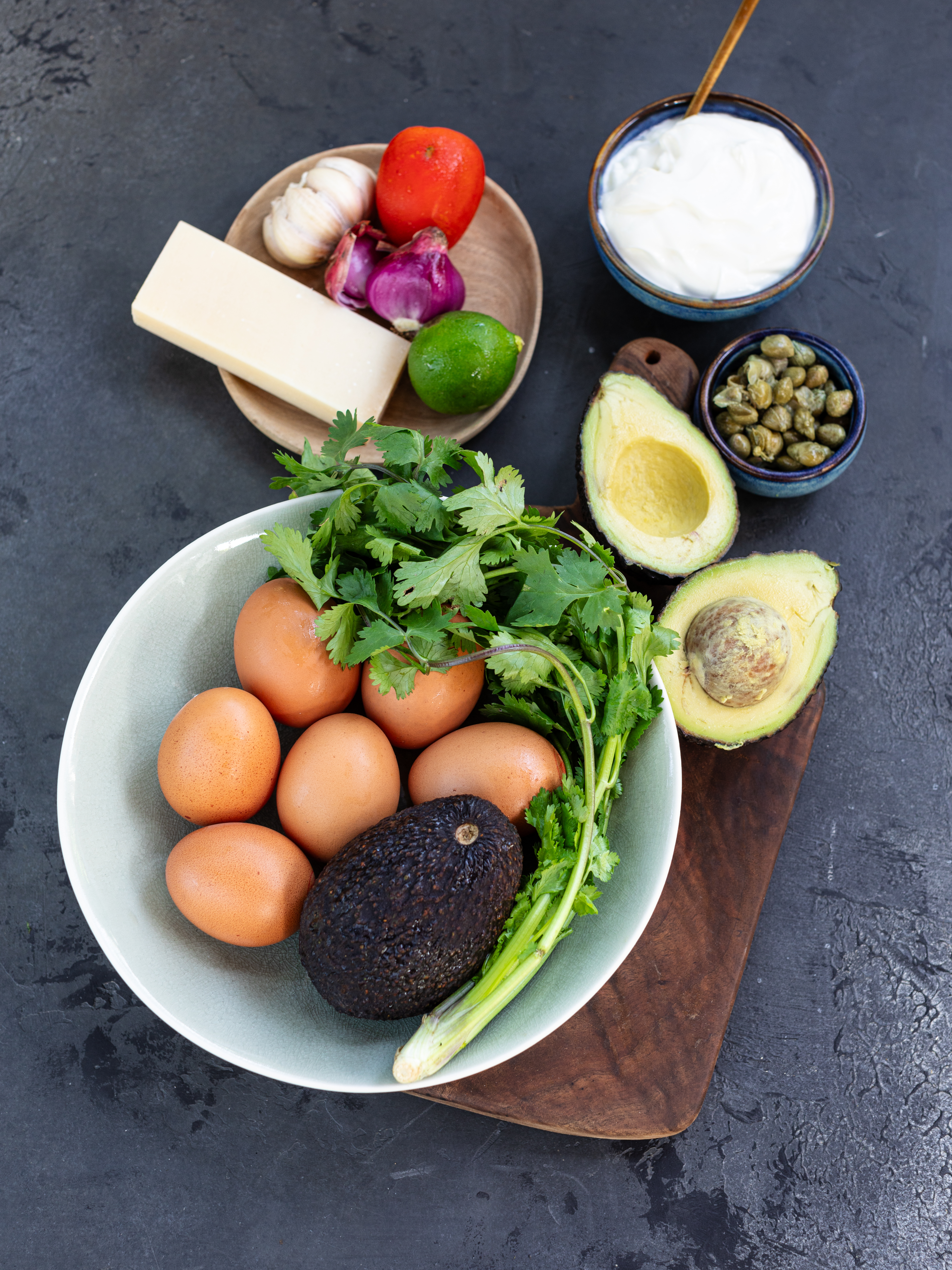 Gefüllte Eier mit Guacamole Rezept2