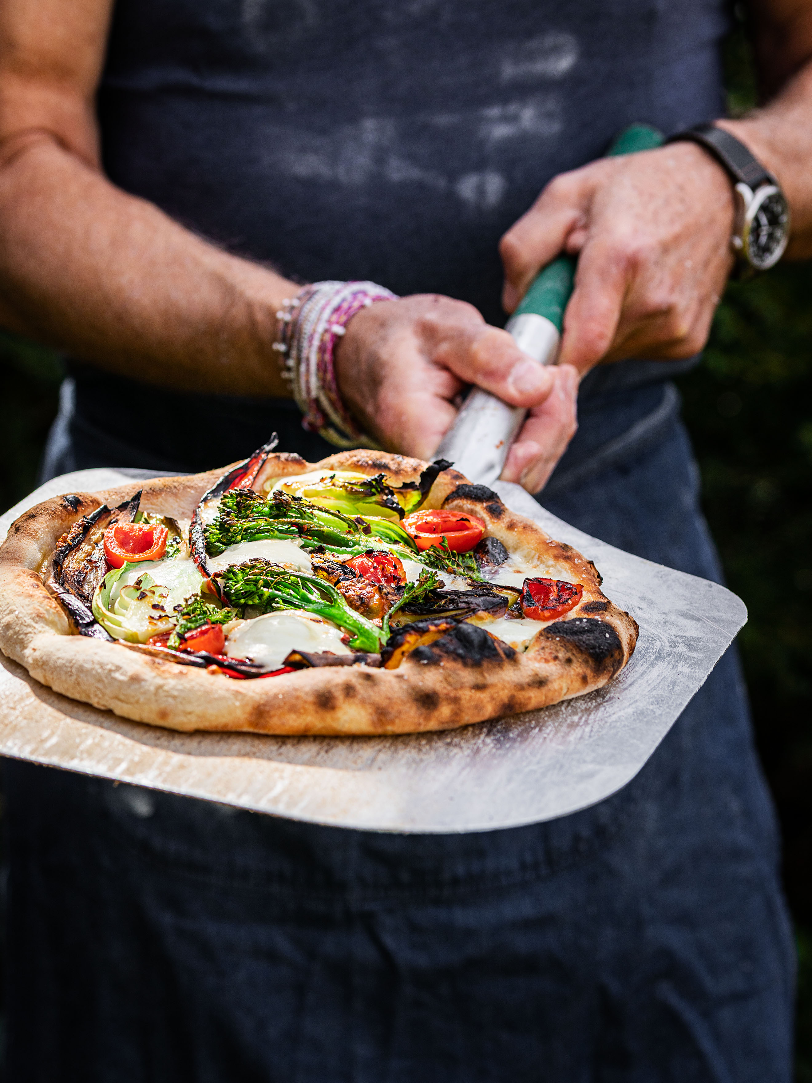 Pizza alla Verdure Rezept3