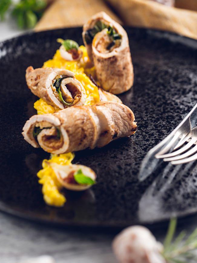 Kräuter-Involtini Rezept1 Kräuter-Involtini Rezept1