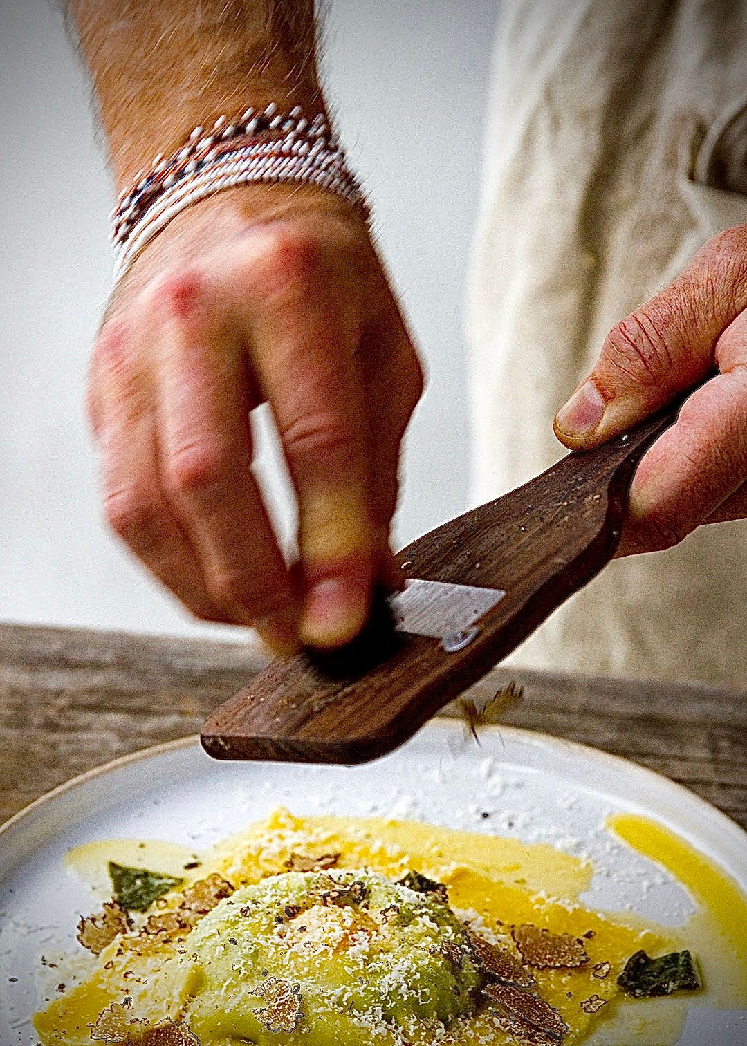 Uovo in raviolo al Tartufo Rezept3